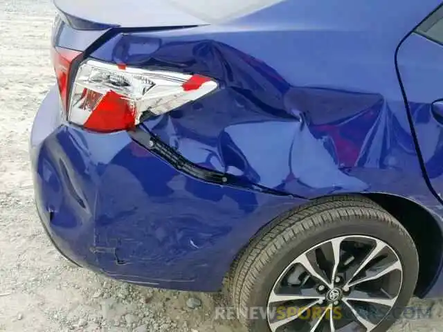 9 Photograph of a damaged car 5YFBURHE1KP922304 TOYOTA COROLLA 2019