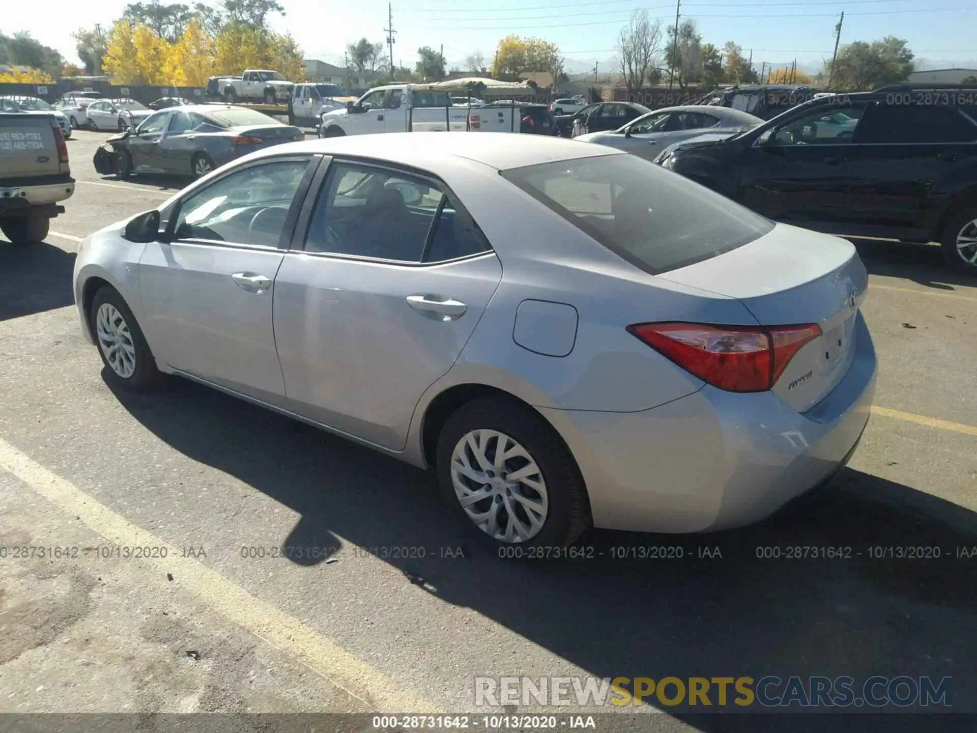 3 Photograph of a damaged car 5YFBURHE1KP922562 TOYOTA COROLLA 2019