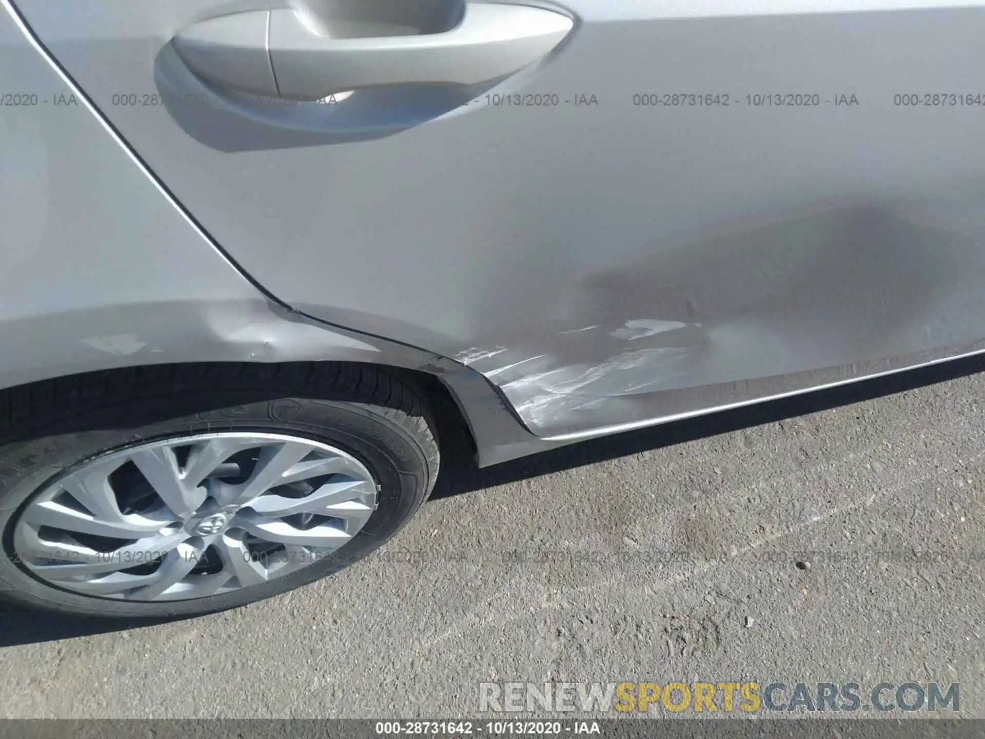 6 Photograph of a damaged car 5YFBURHE1KP922562 TOYOTA COROLLA 2019