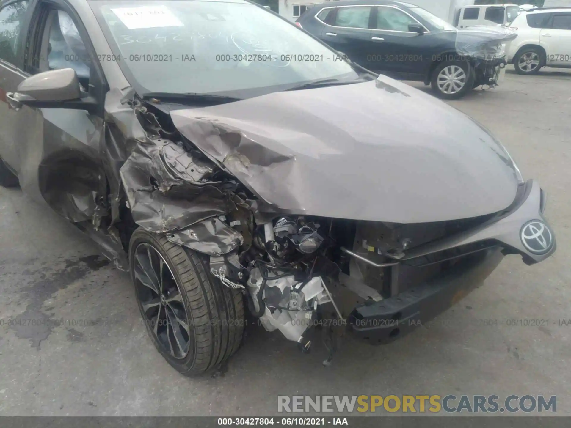 6 Photograph of a damaged car 5YFBURHE1KP924408 TOYOTA COROLLA 2019