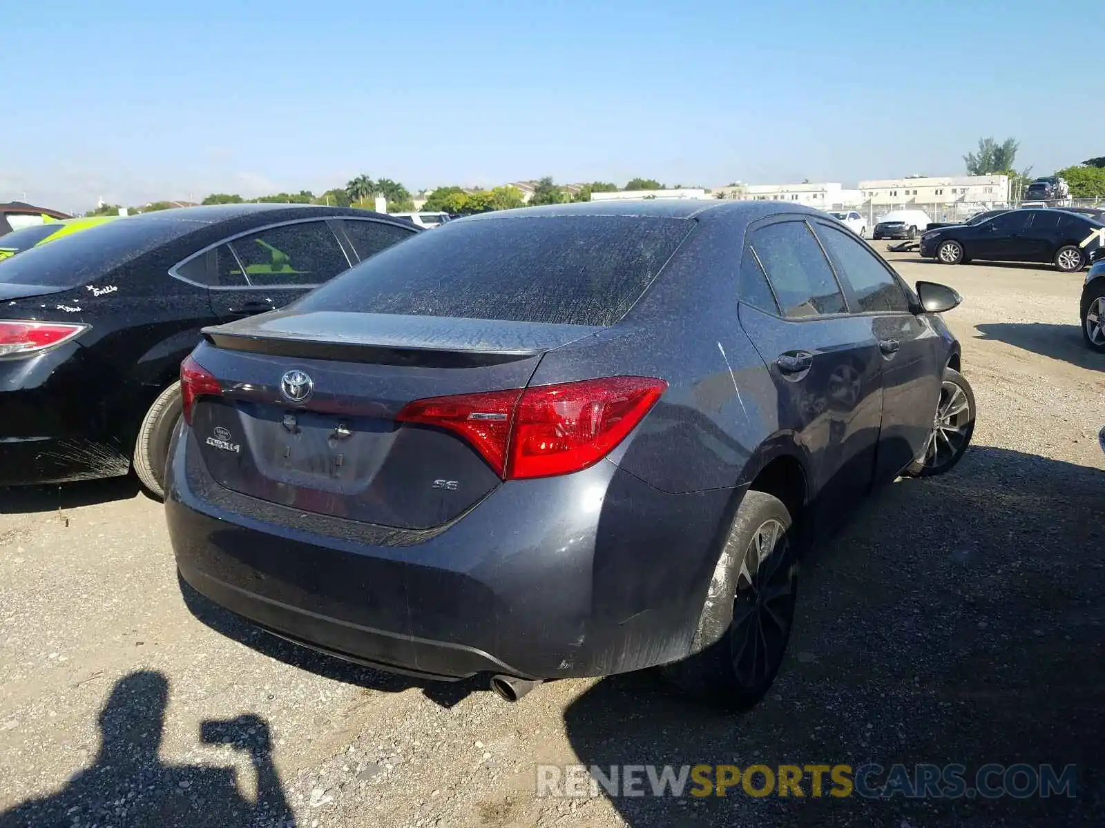 4 Photograph of a damaged car 5YFBURHE1KP924831 TOYOTA COROLLA 2019