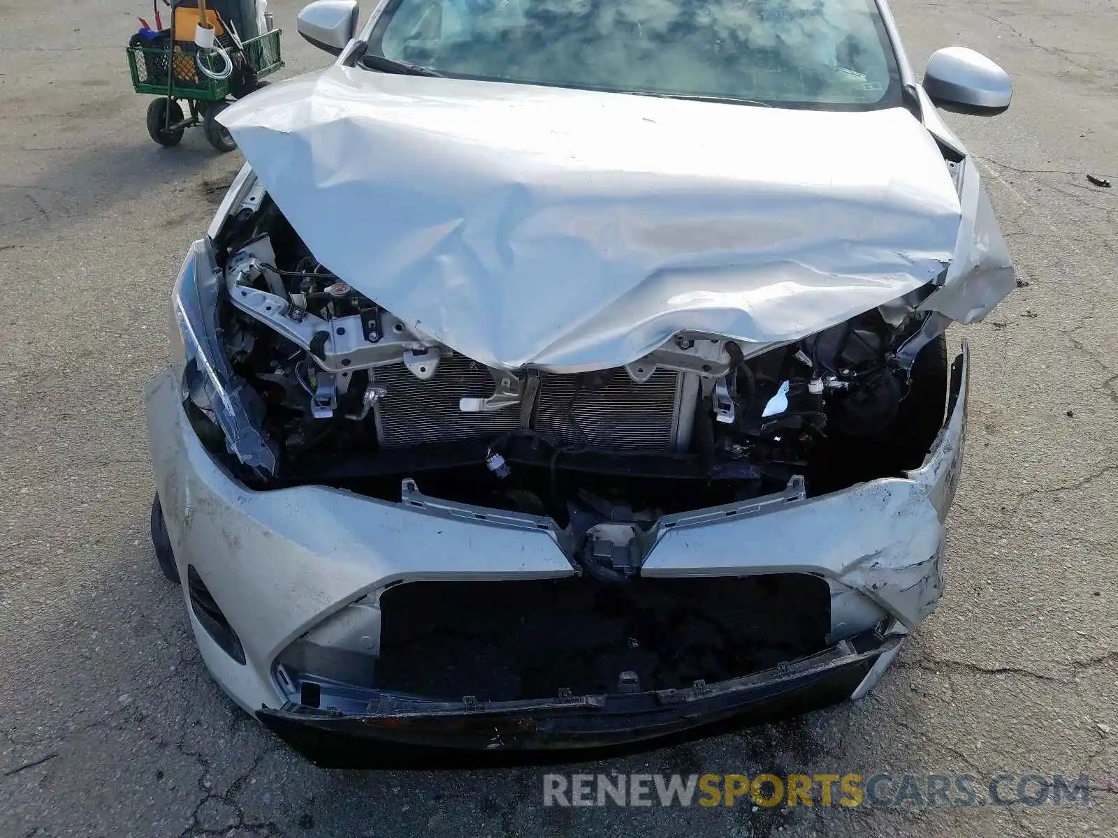 9 Фотография поврежденного автомобиля 5YFBURHE1KP925123 TOYOTA COROLLA 2019