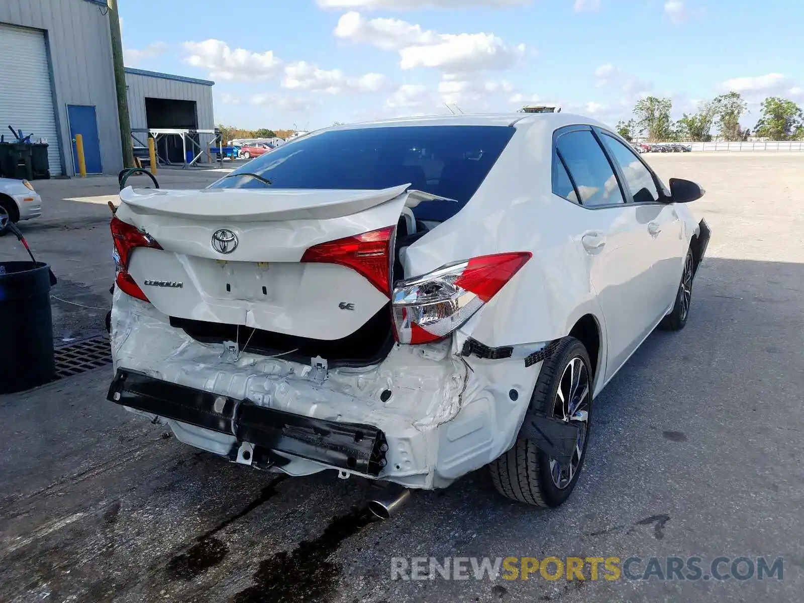 4 Photograph of a damaged car 5YFBURHE1KP925803 TOYOTA COROLLA 2019