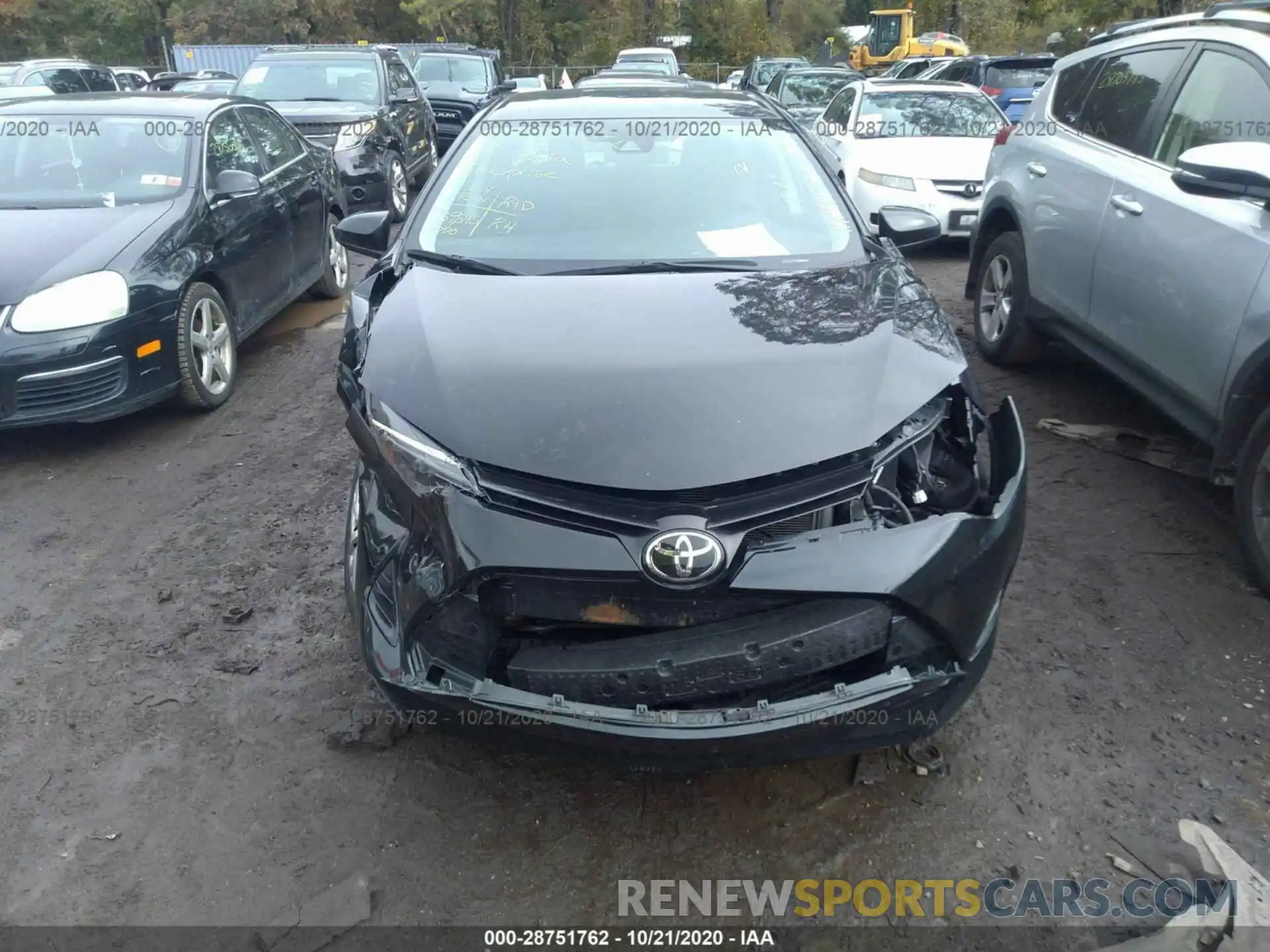 6 Photograph of a damaged car 5YFBURHE1KP926109 TOYOTA COROLLA 2019