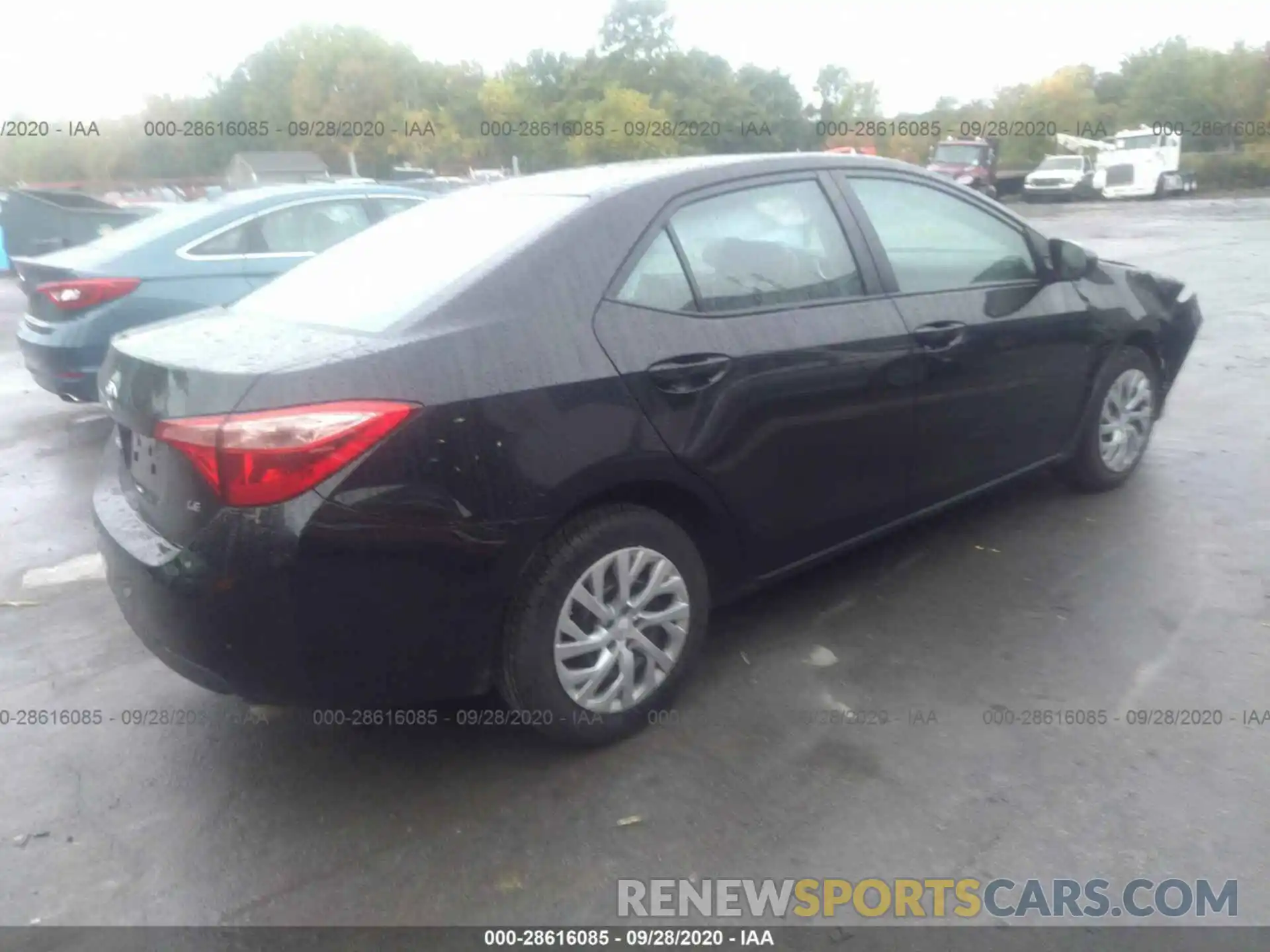 4 Photograph of a damaged car 5YFBURHE1KP926238 TOYOTA COROLLA 2019