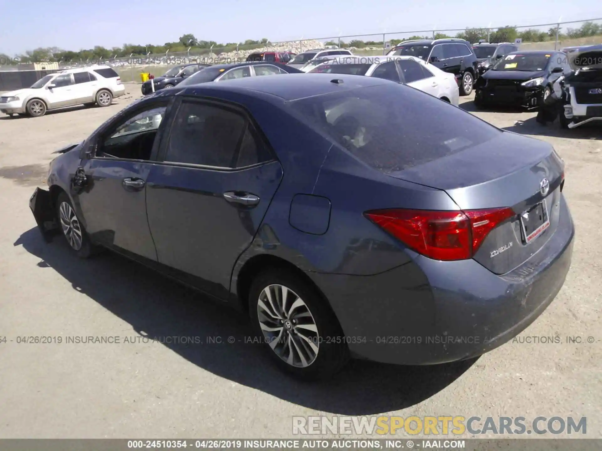 3 Photograph of a damaged car 5YFBURHE1KP926398 TOYOTA COROLLA 2019