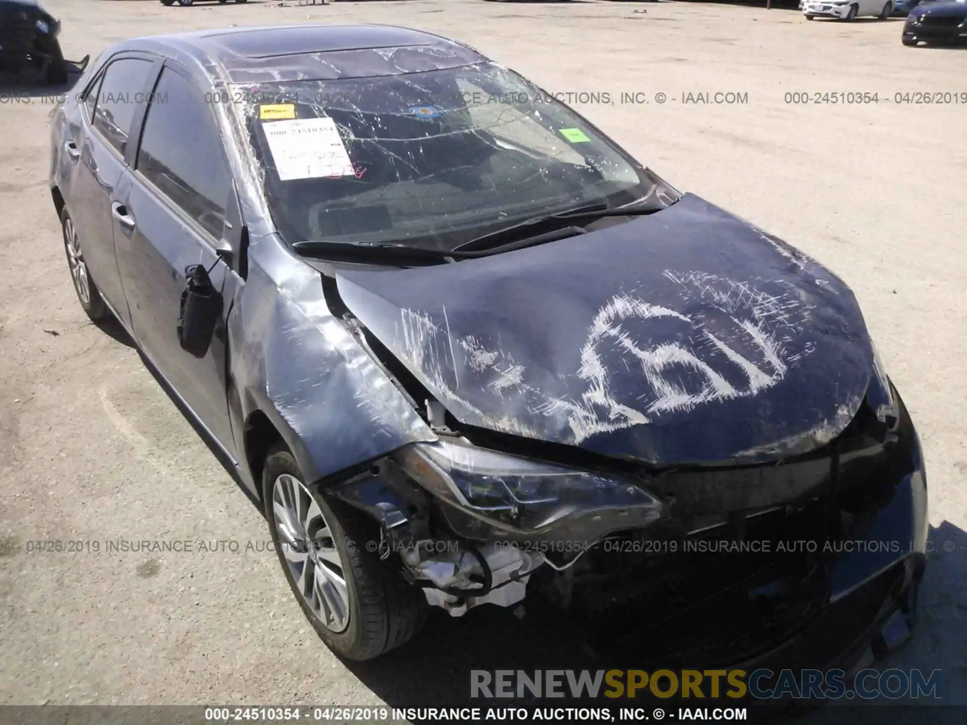 6 Photograph of a damaged car 5YFBURHE1KP926398 TOYOTA COROLLA 2019