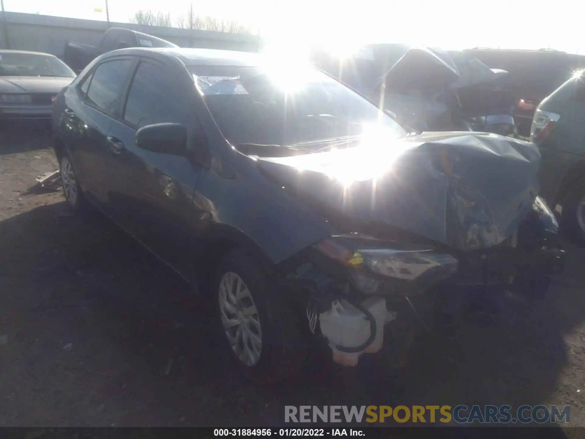 1 Photograph of a damaged car 5YFBURHE1KP926479 TOYOTA COROLLA 2019