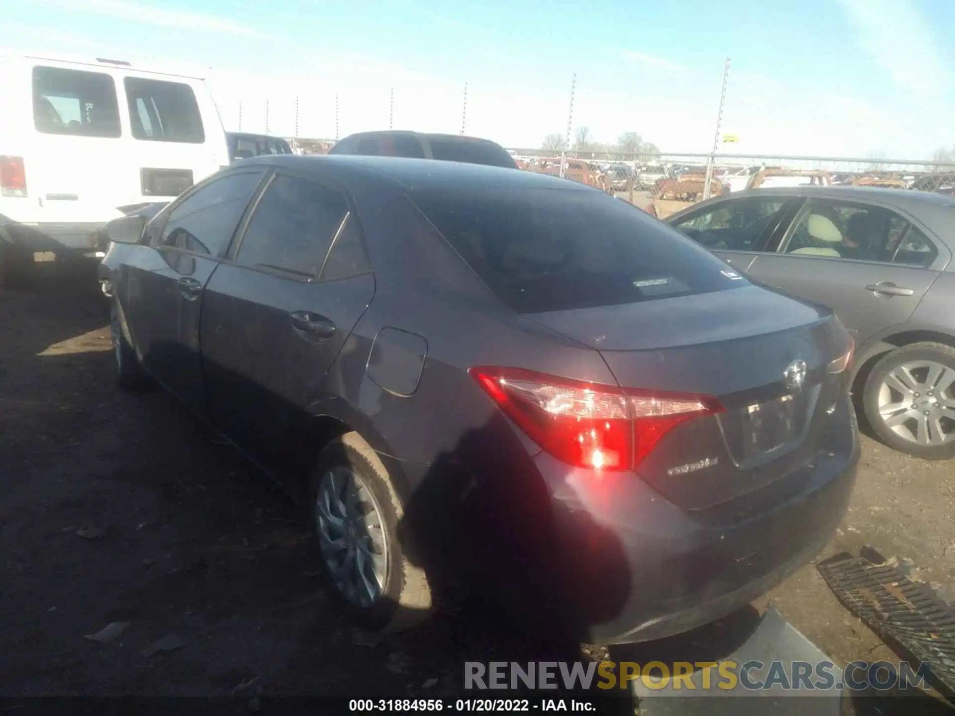 3 Photograph of a damaged car 5YFBURHE1KP926479 TOYOTA COROLLA 2019