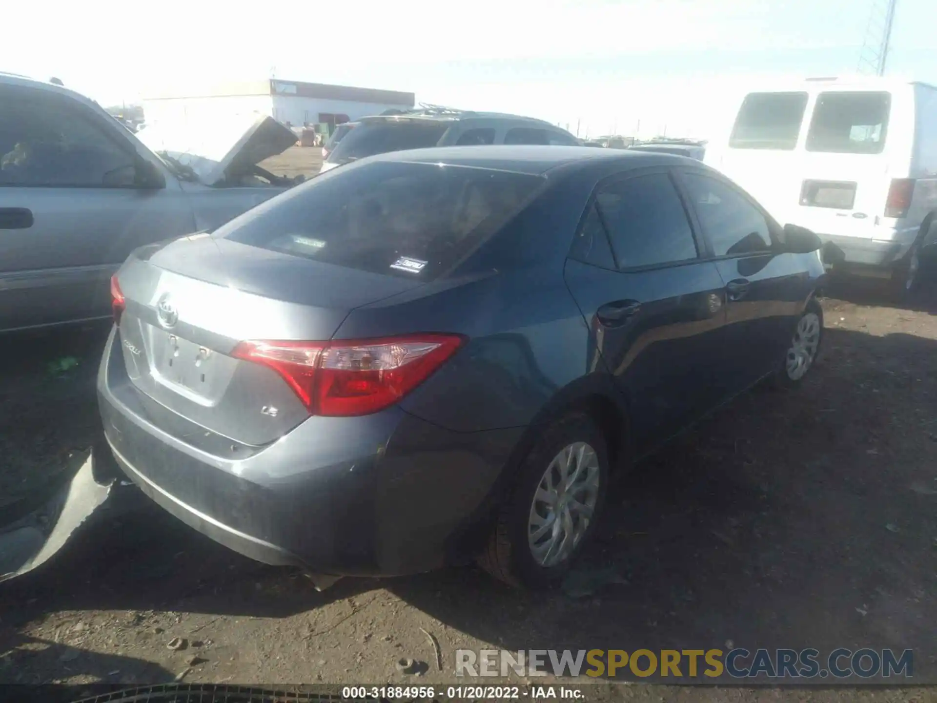 4 Photograph of a damaged car 5YFBURHE1KP926479 TOYOTA COROLLA 2019