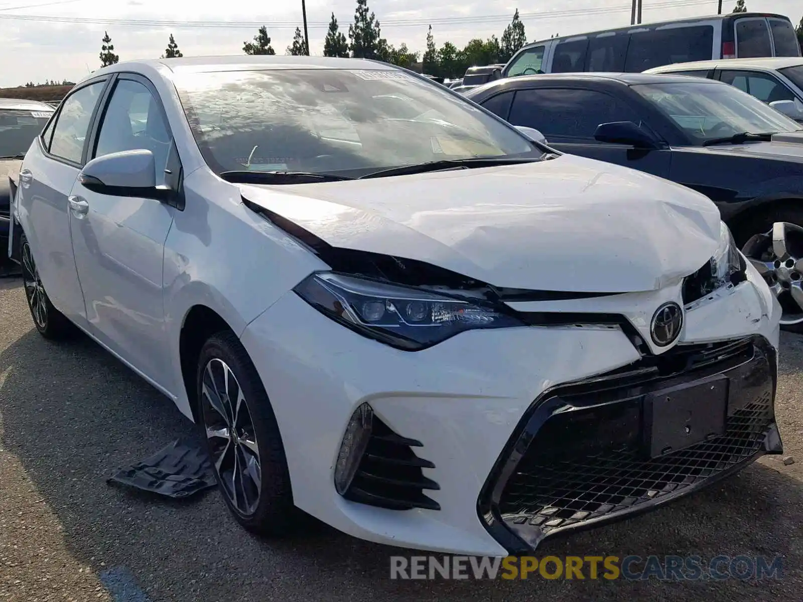 1 Photograph of a damaged car 5YFBURHE1KP927342 TOYOTA COROLLA 2019