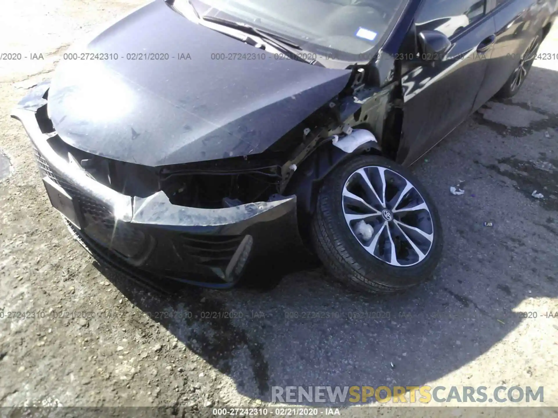 6 Photograph of a damaged car 5YFBURHE1KP927468 TOYOTA COROLLA 2019