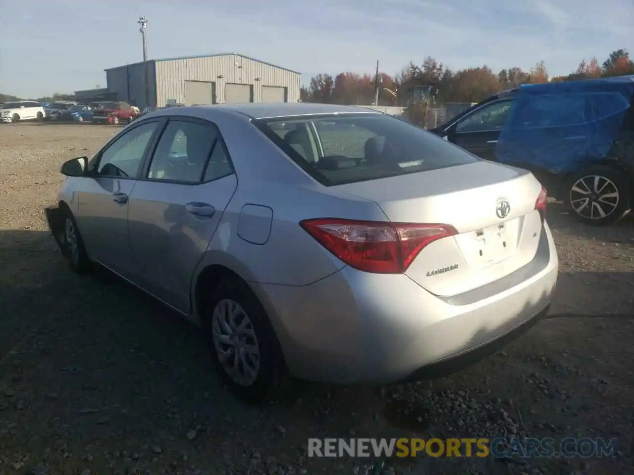 3 Photograph of a damaged car 5YFBURHE1KP927485 TOYOTA COROLLA 2019