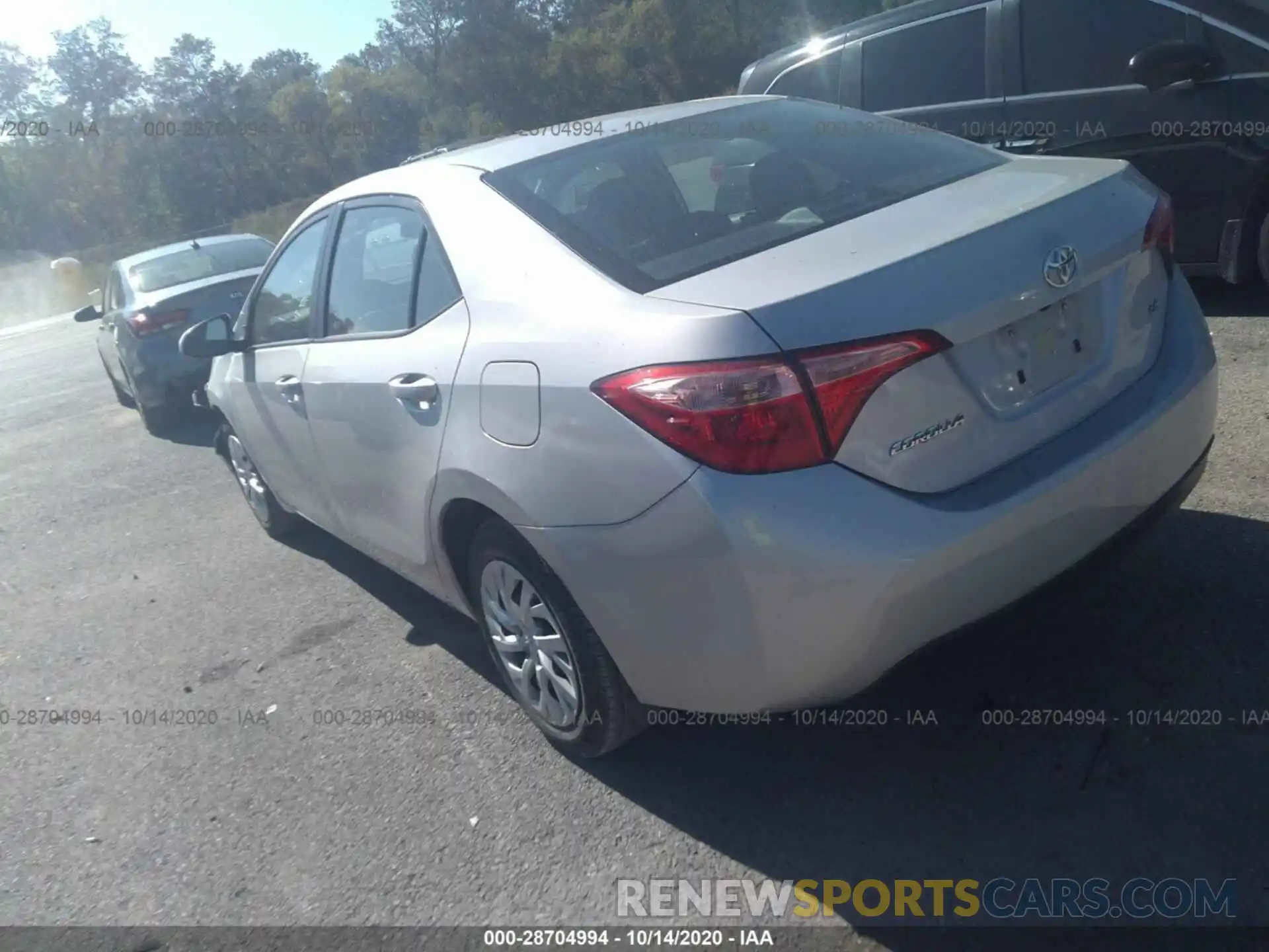 3 Photograph of a damaged car 5YFBURHE1KP928443 TOYOTA COROLLA 2019