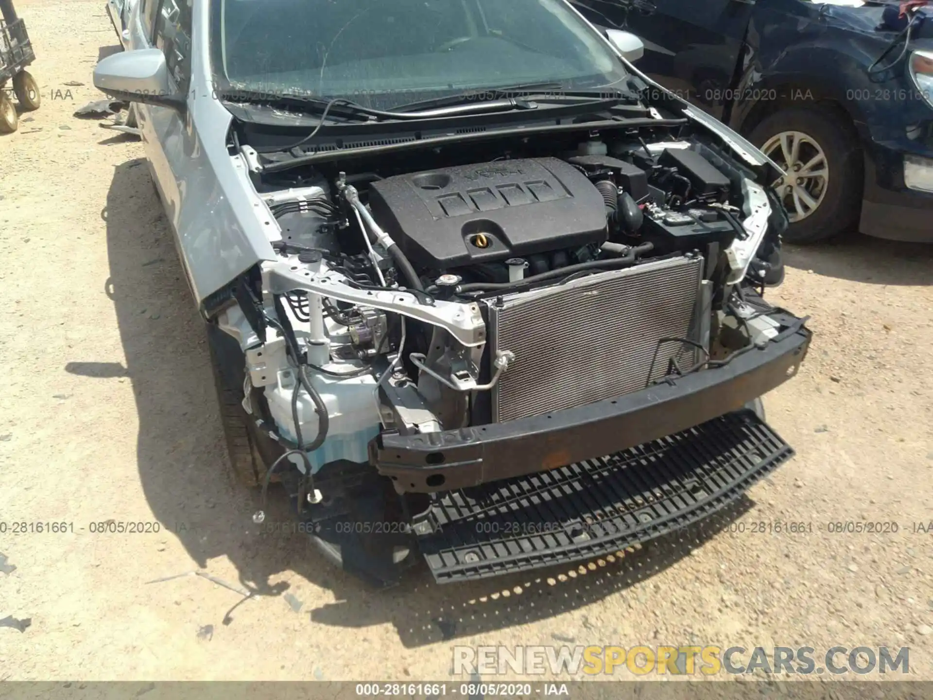 6 Photograph of a damaged car 5YFBURHE1KP928989 TOYOTA COROLLA 2019