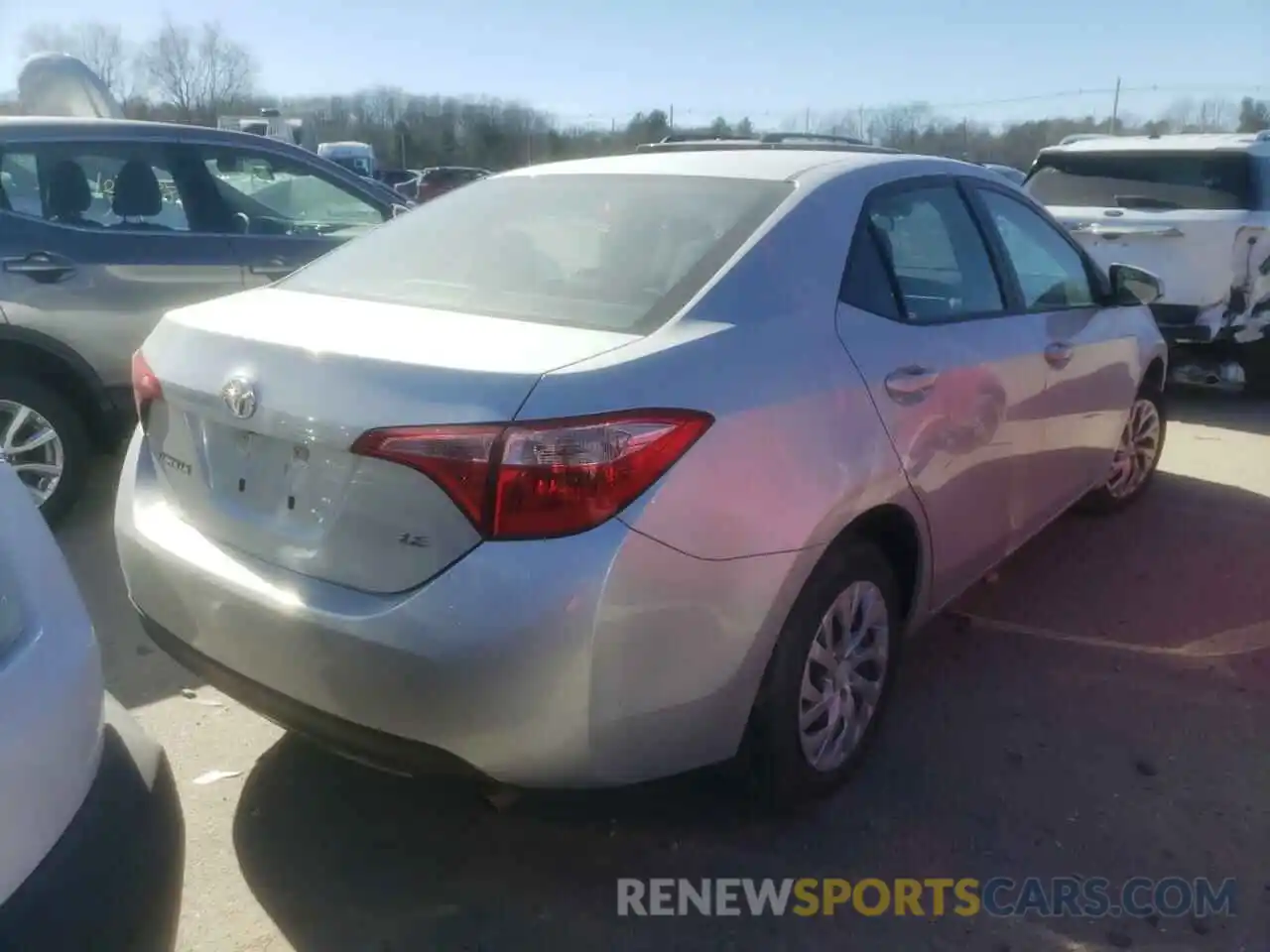 4 Photograph of a damaged car 5YFBURHE1KP929009 TOYOTA COROLLA 2019