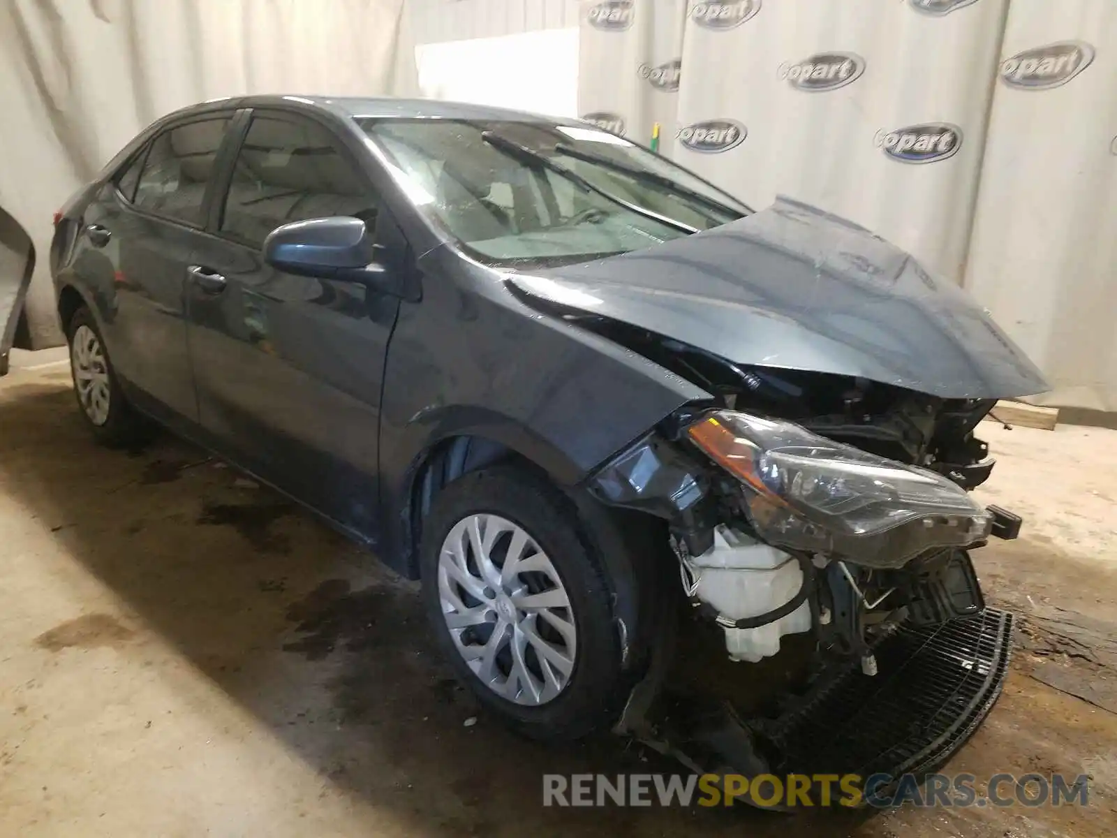 1 Photograph of a damaged car 5YFBURHE1KP929625 TOYOTA COROLLA 2019