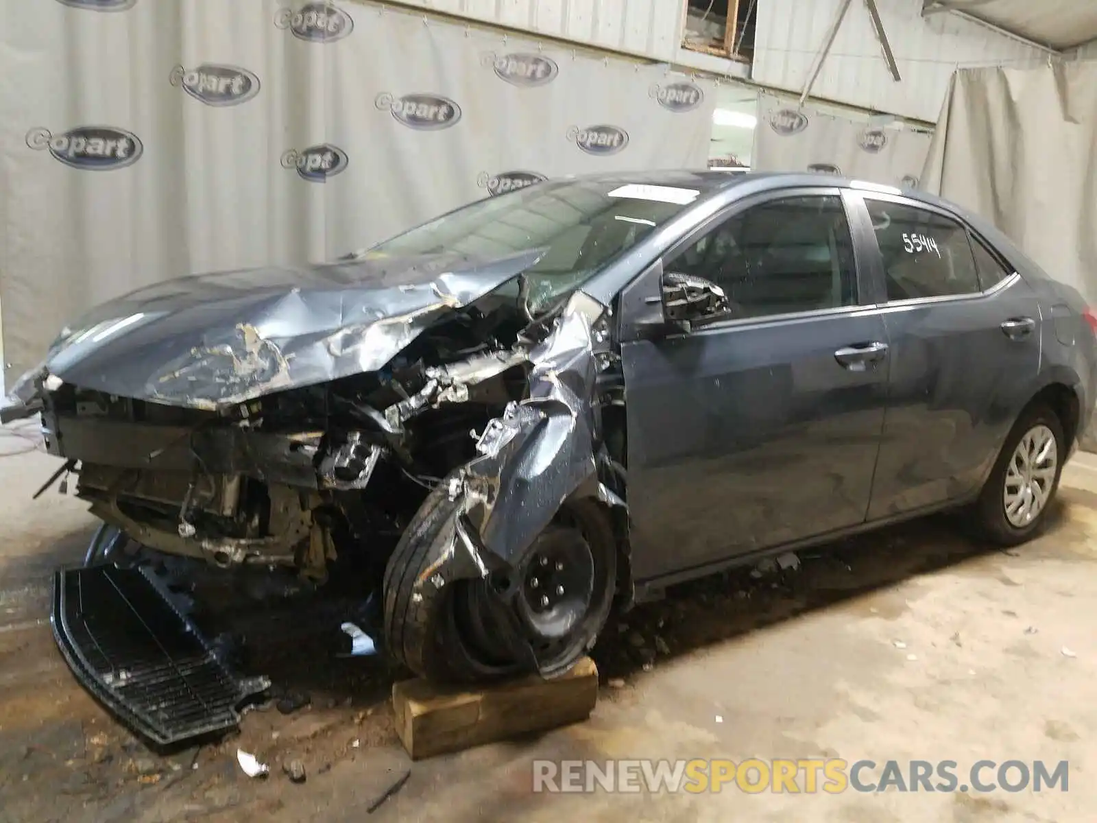 9 Photograph of a damaged car 5YFBURHE1KP929625 TOYOTA COROLLA 2019