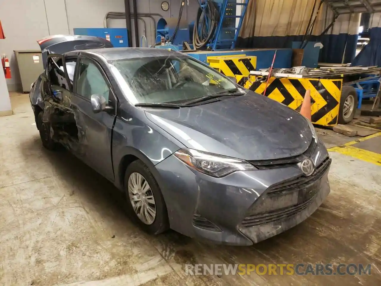 1 Photograph of a damaged car 5YFBURHE1KP930810 TOYOTA COROLLA 2019