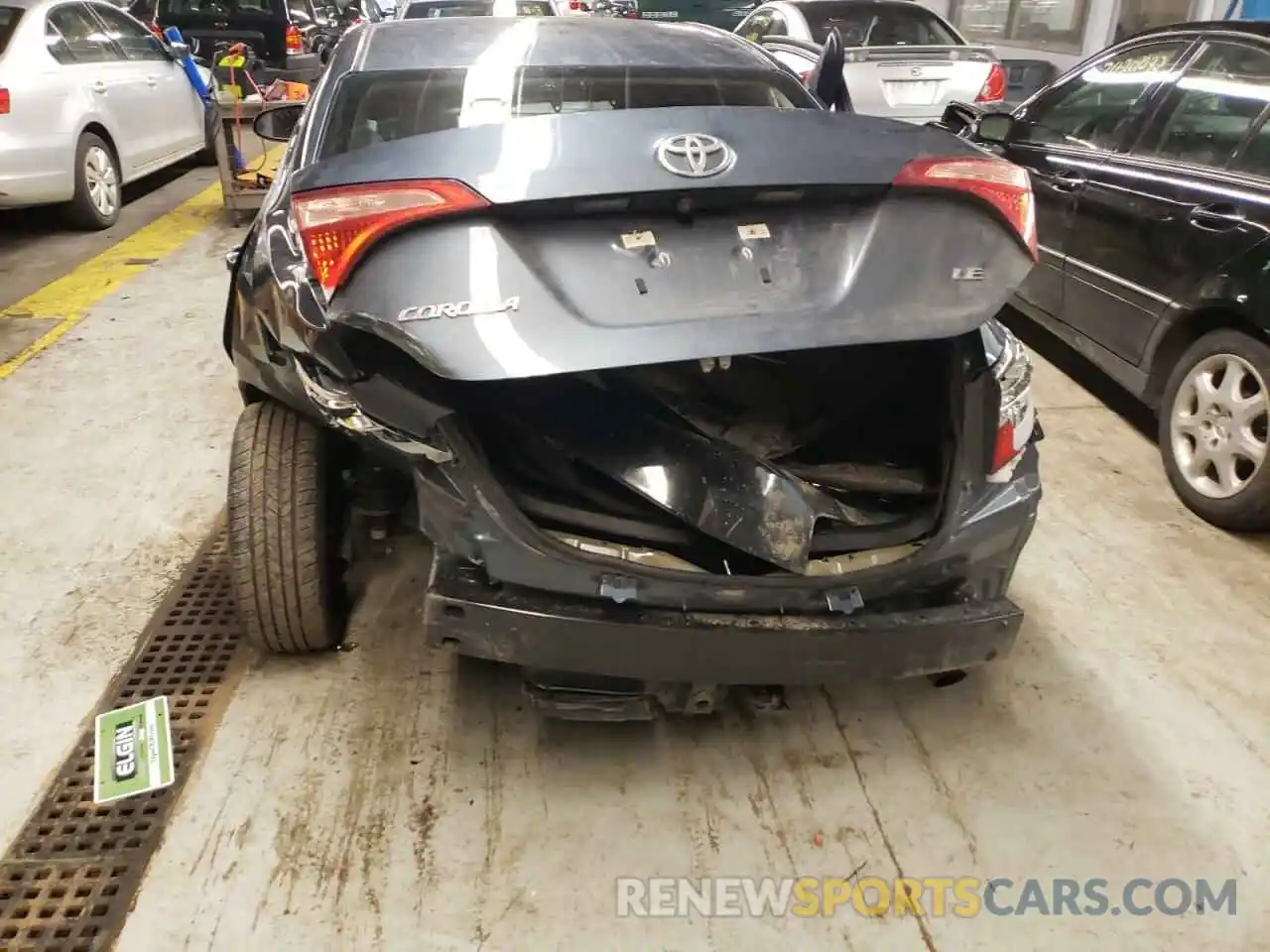 9 Photograph of a damaged car 5YFBURHE1KP930810 TOYOTA COROLLA 2019