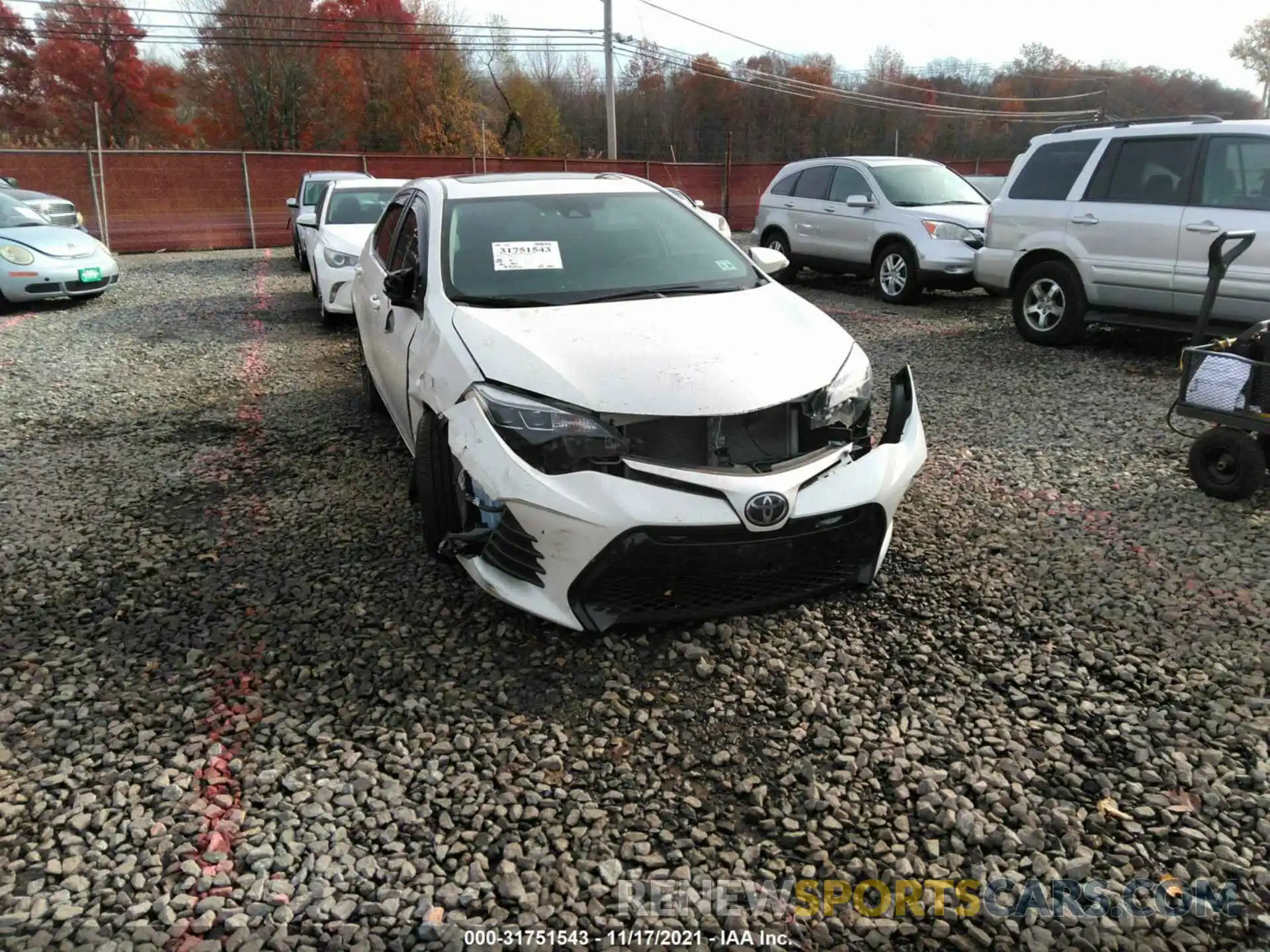 6 Photograph of a damaged car 5YFBURHE1KP931102 TOYOTA COROLLA 2019