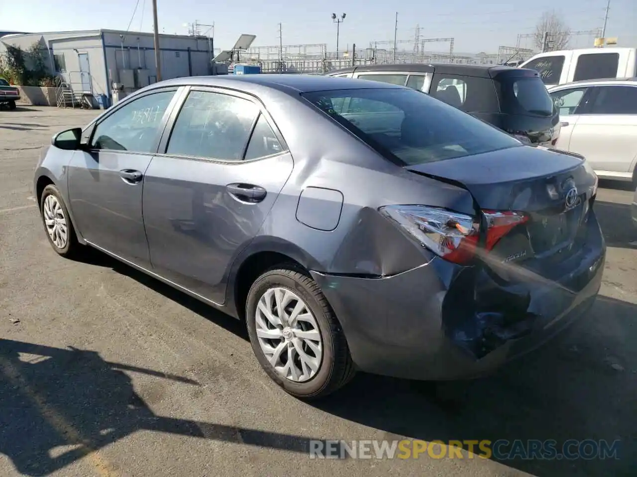 3 Photograph of a damaged car 5YFBURHE1KP931407 TOYOTA COROLLA 2019