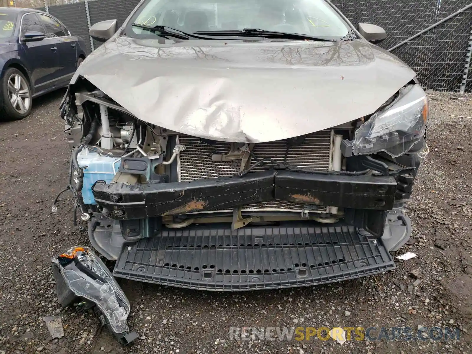 9 Photograph of a damaged car 5YFBURHE1KP931892 TOYOTA COROLLA 2019