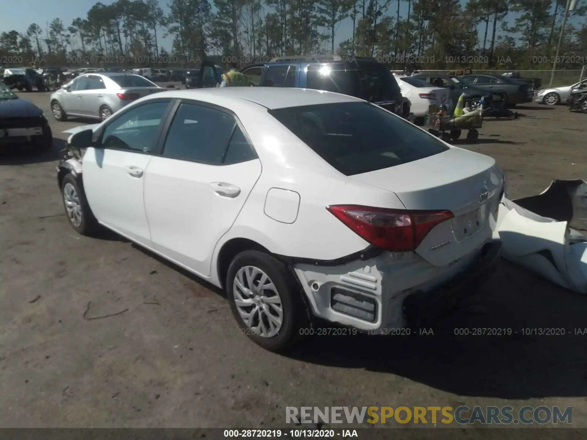 3 Photograph of a damaged car 5YFBURHE1KP932122 TOYOTA COROLLA 2019