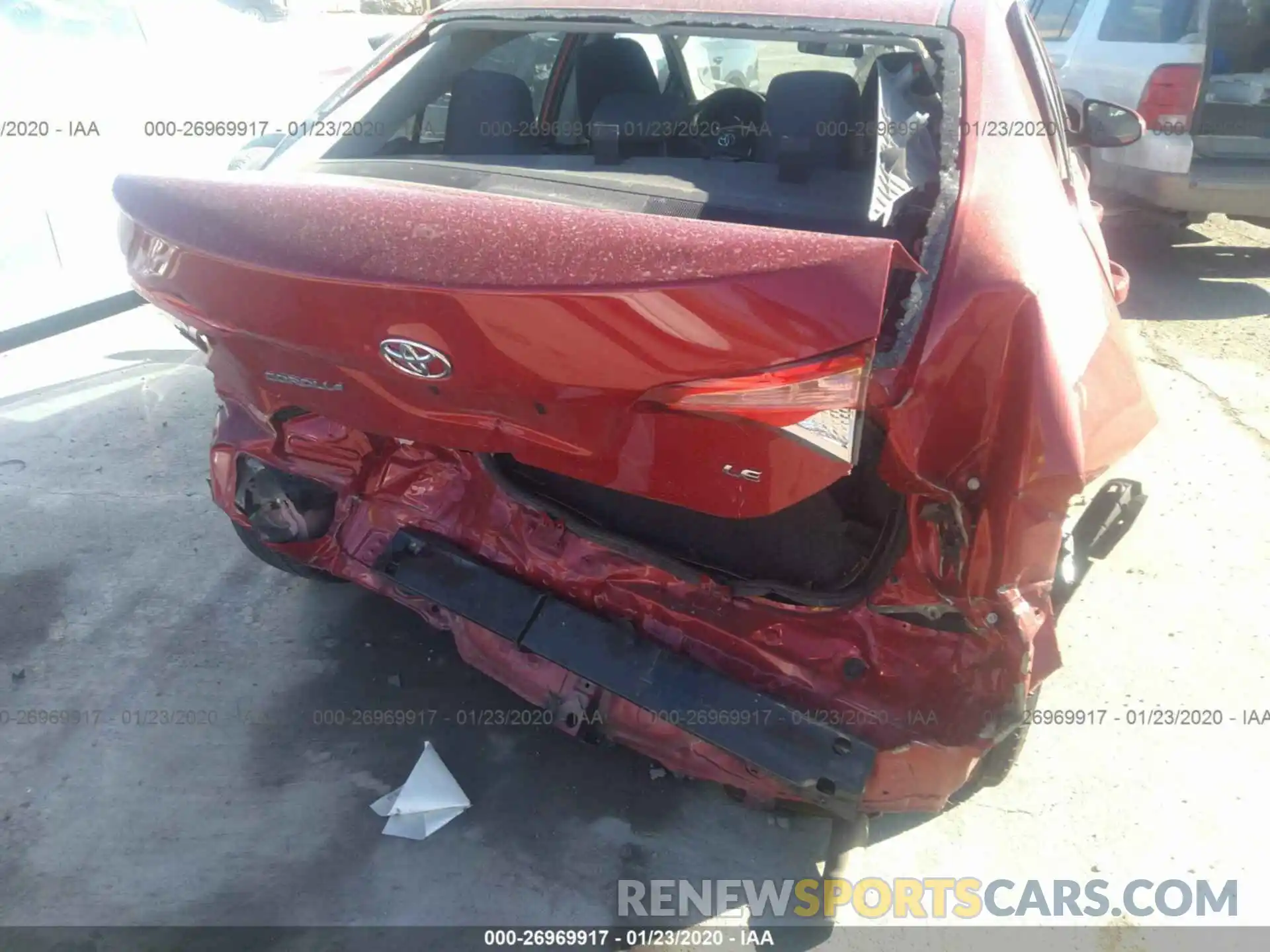 6 Photograph of a damaged car 5YFBURHE1KP932234 TOYOTA COROLLA 2019