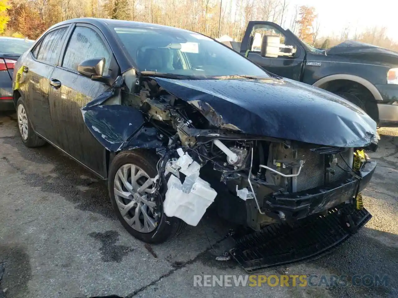 1 Photograph of a damaged car 5YFBURHE1KP932282 TOYOTA COROLLA 2019