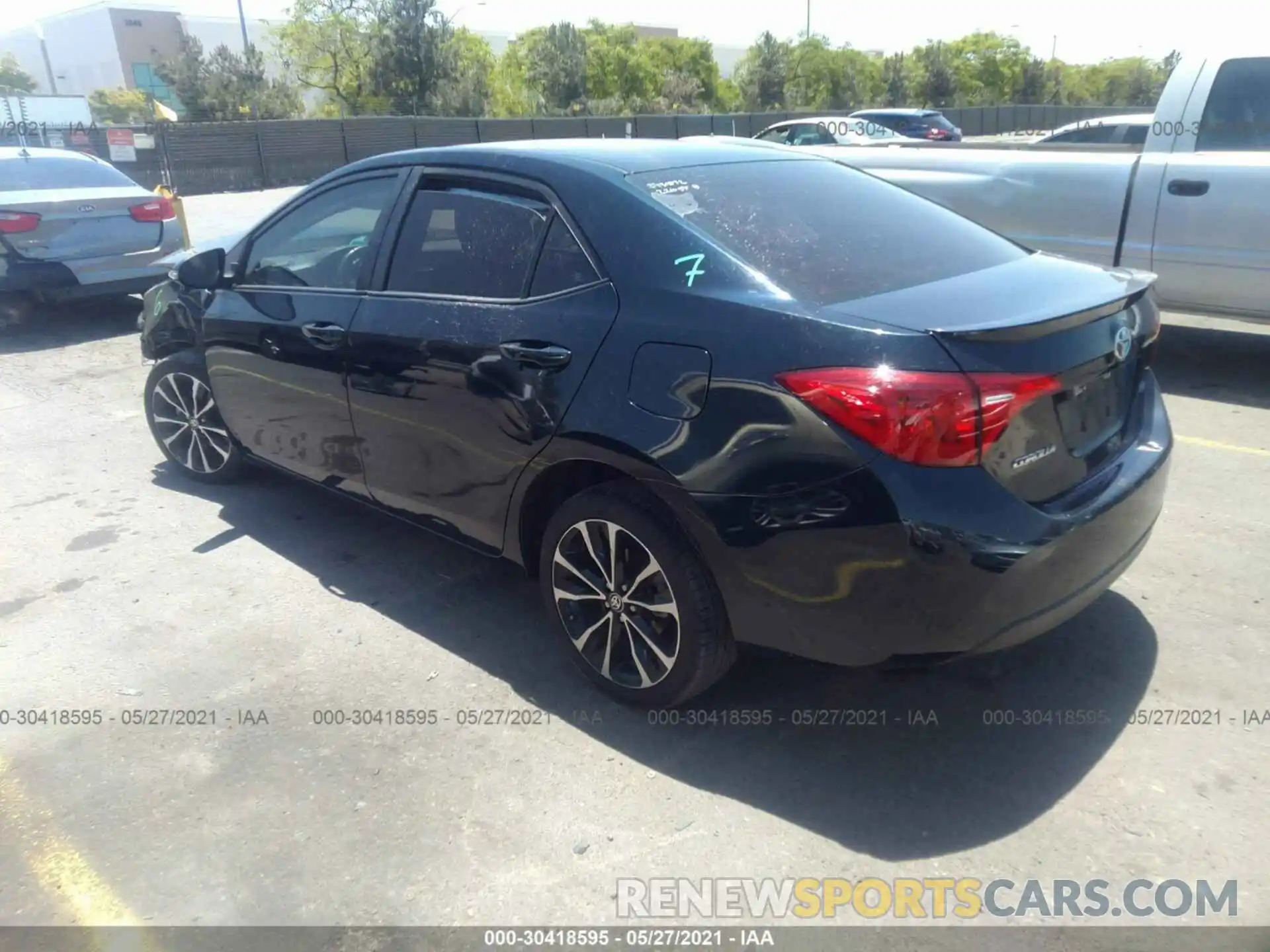 3 Photograph of a damaged car 5YFBURHE1KP932735 TOYOTA COROLLA 2019