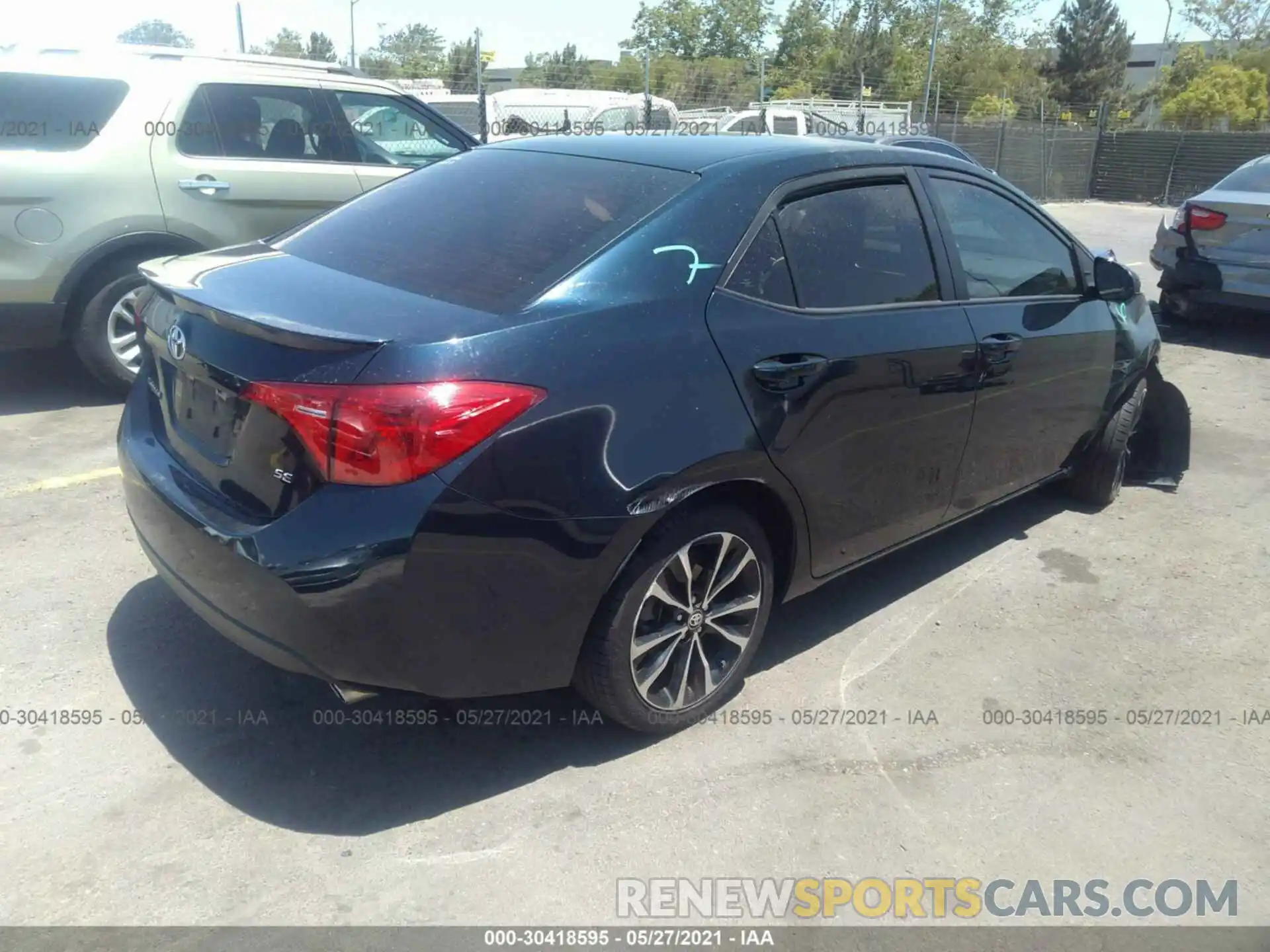 4 Photograph of a damaged car 5YFBURHE1KP932735 TOYOTA COROLLA 2019