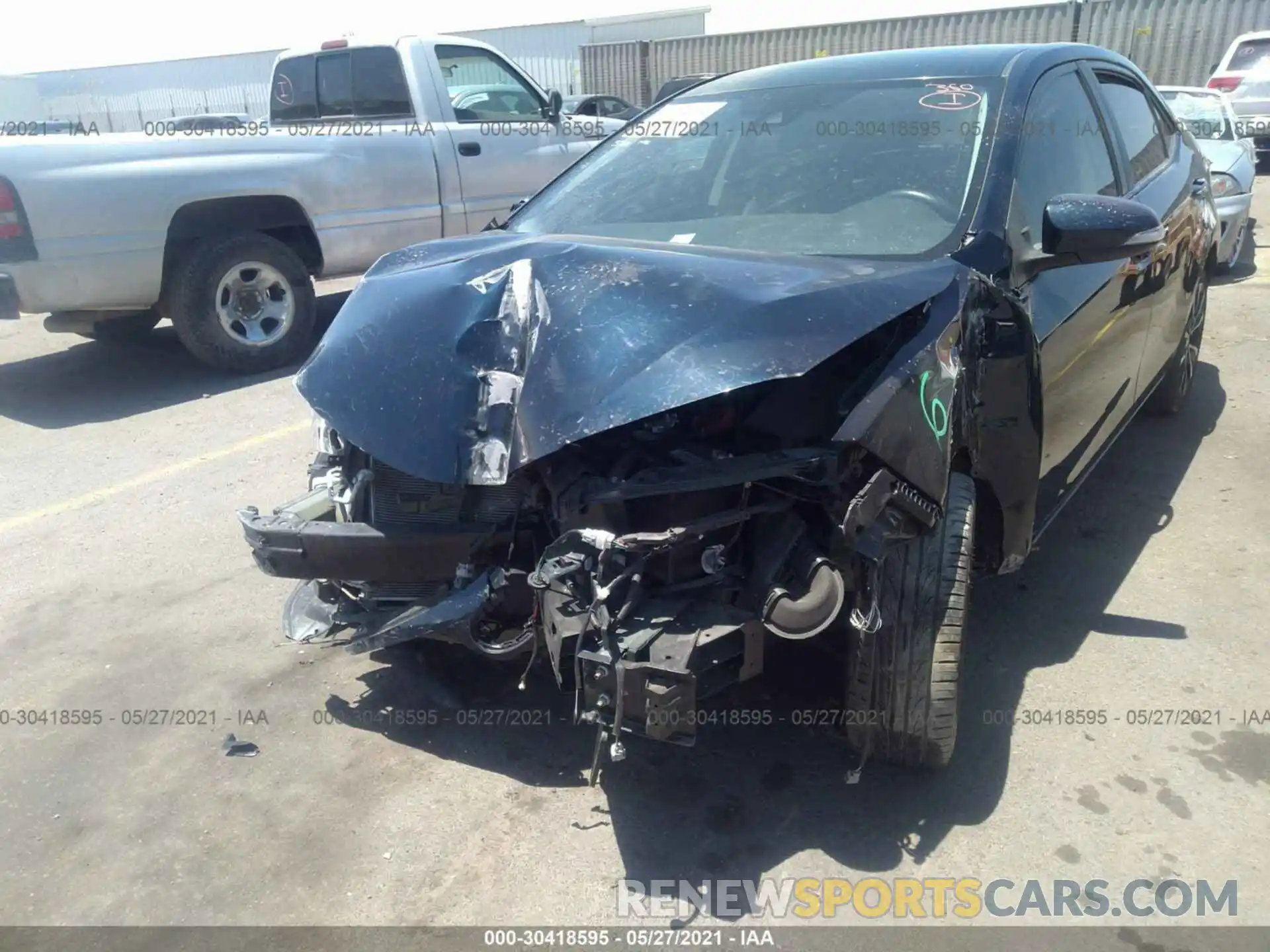 6 Photograph of a damaged car 5YFBURHE1KP932735 TOYOTA COROLLA 2019