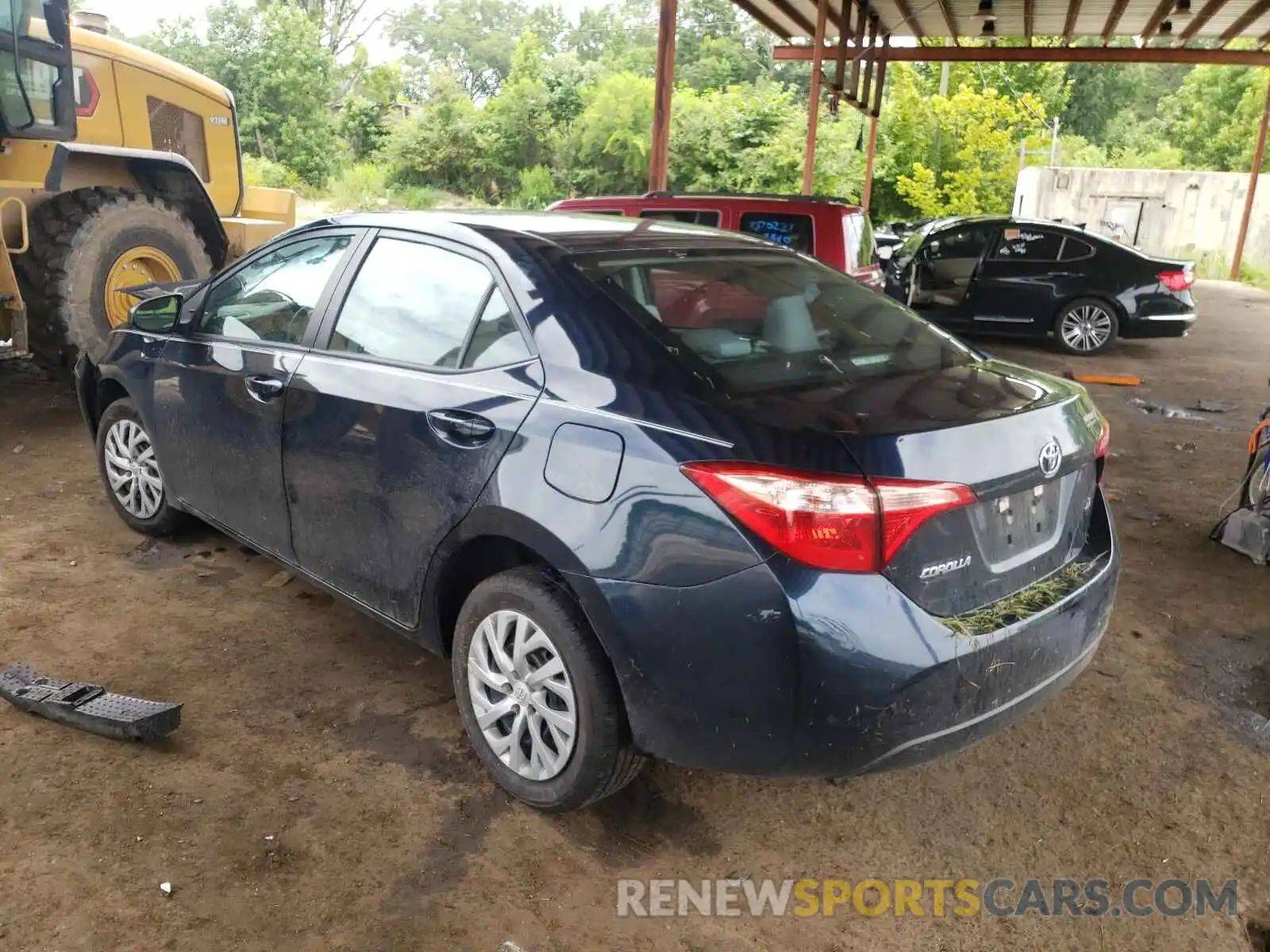 3 Photograph of a damaged car 5YFBURHE1KP932766 TOYOTA COROLLA 2019