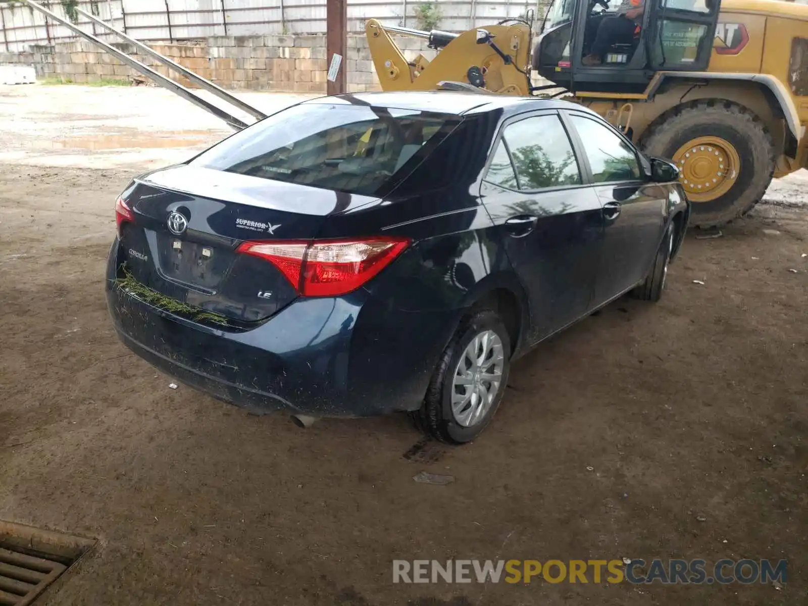 4 Photograph of a damaged car 5YFBURHE1KP932766 TOYOTA COROLLA 2019