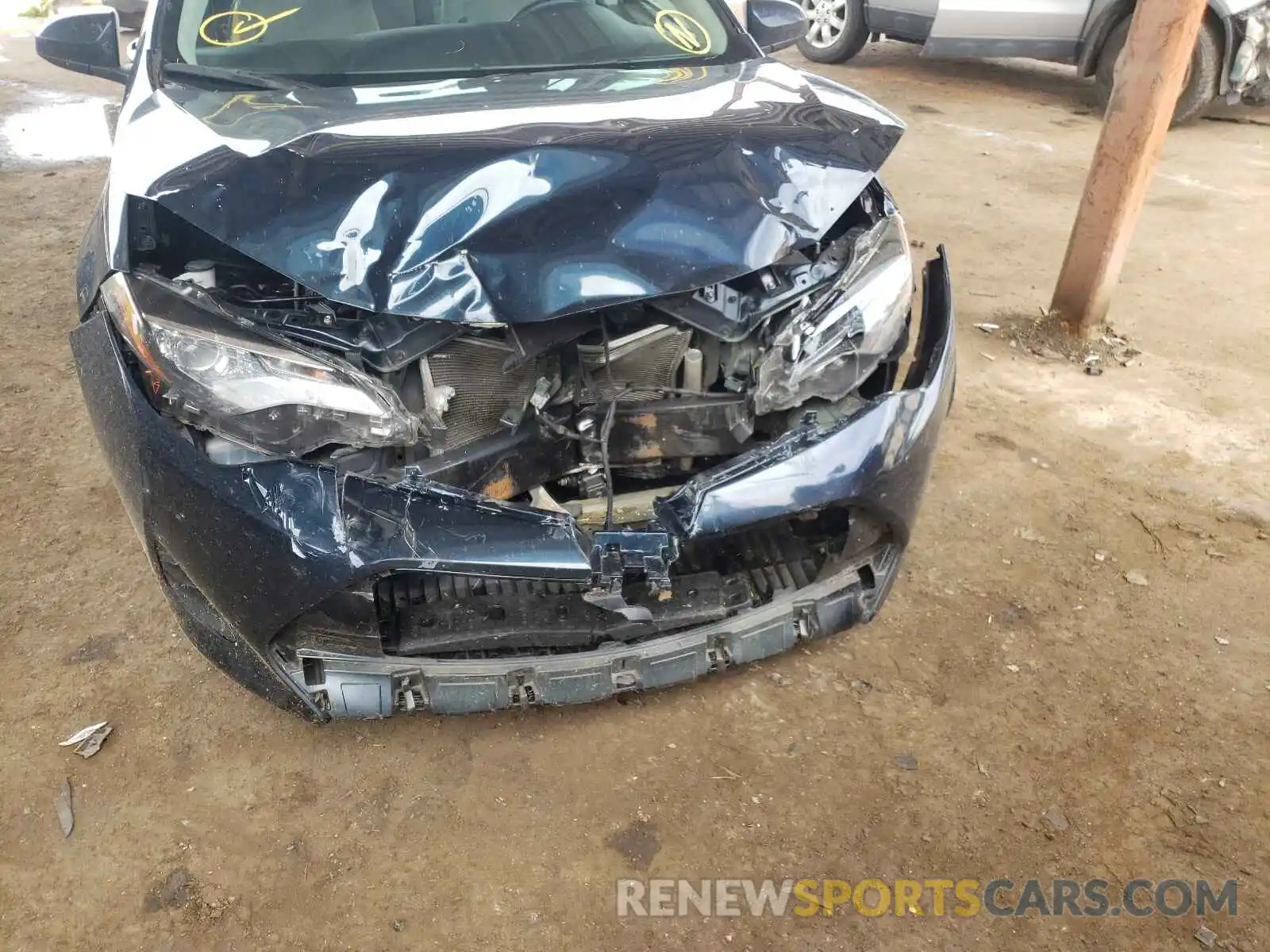 9 Photograph of a damaged car 5YFBURHE1KP932766 TOYOTA COROLLA 2019