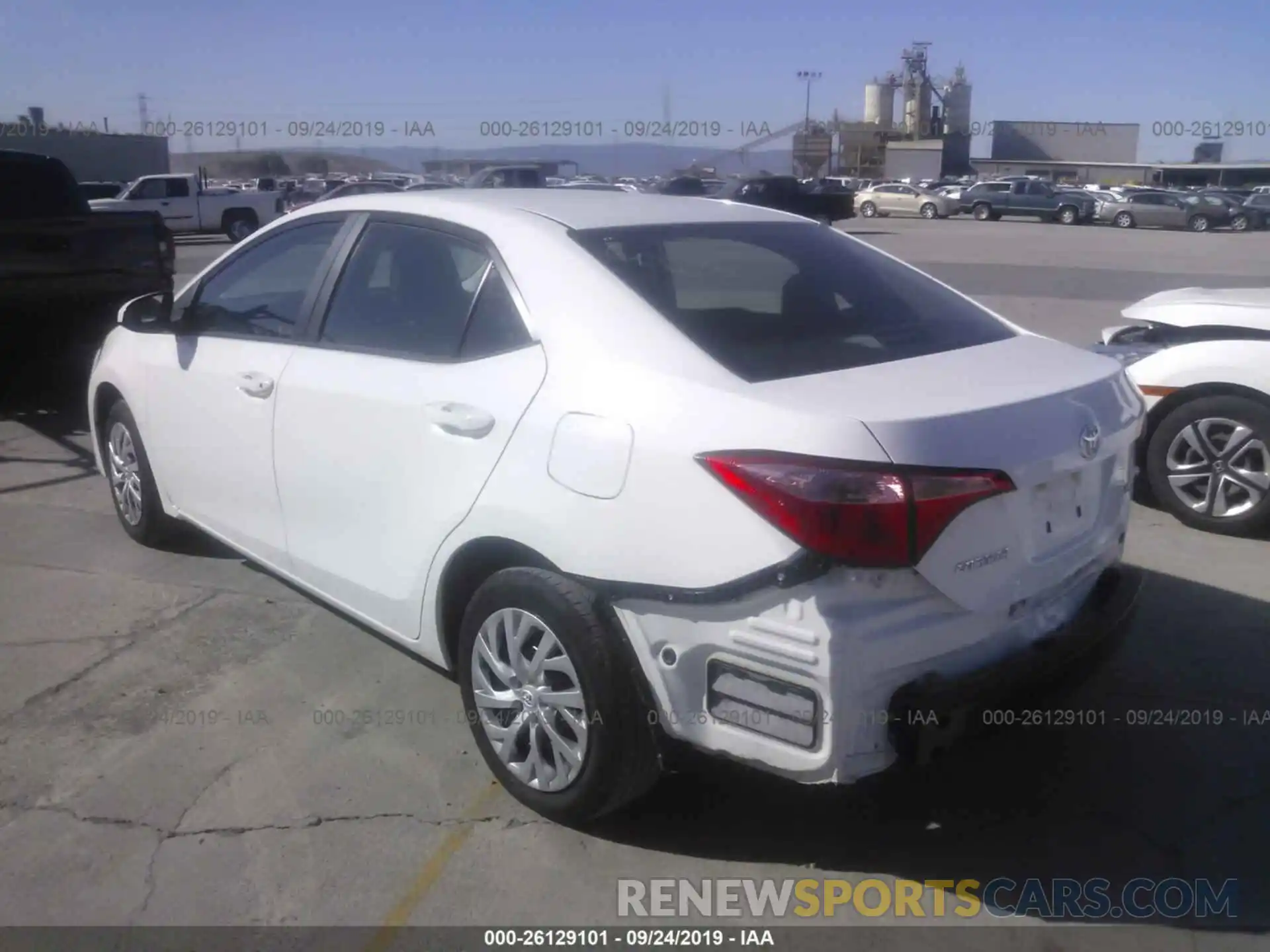 3 Photograph of a damaged car 5YFBURHE1KP932802 TOYOTA COROLLA 2019