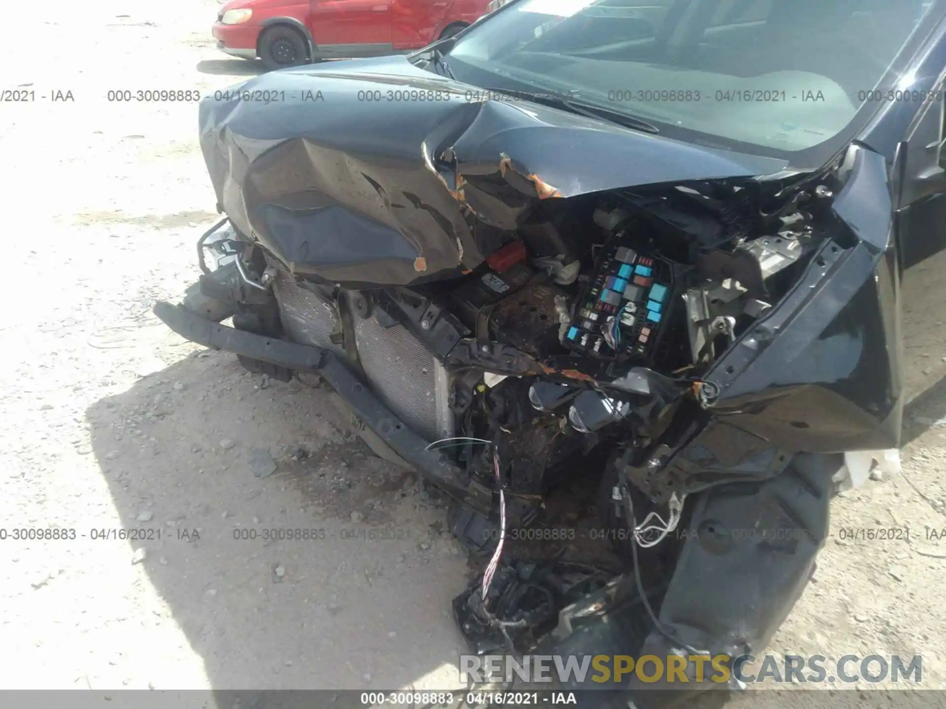 6 Photograph of a damaged car 5YFBURHE1KP932993 TOYOTA COROLLA 2019