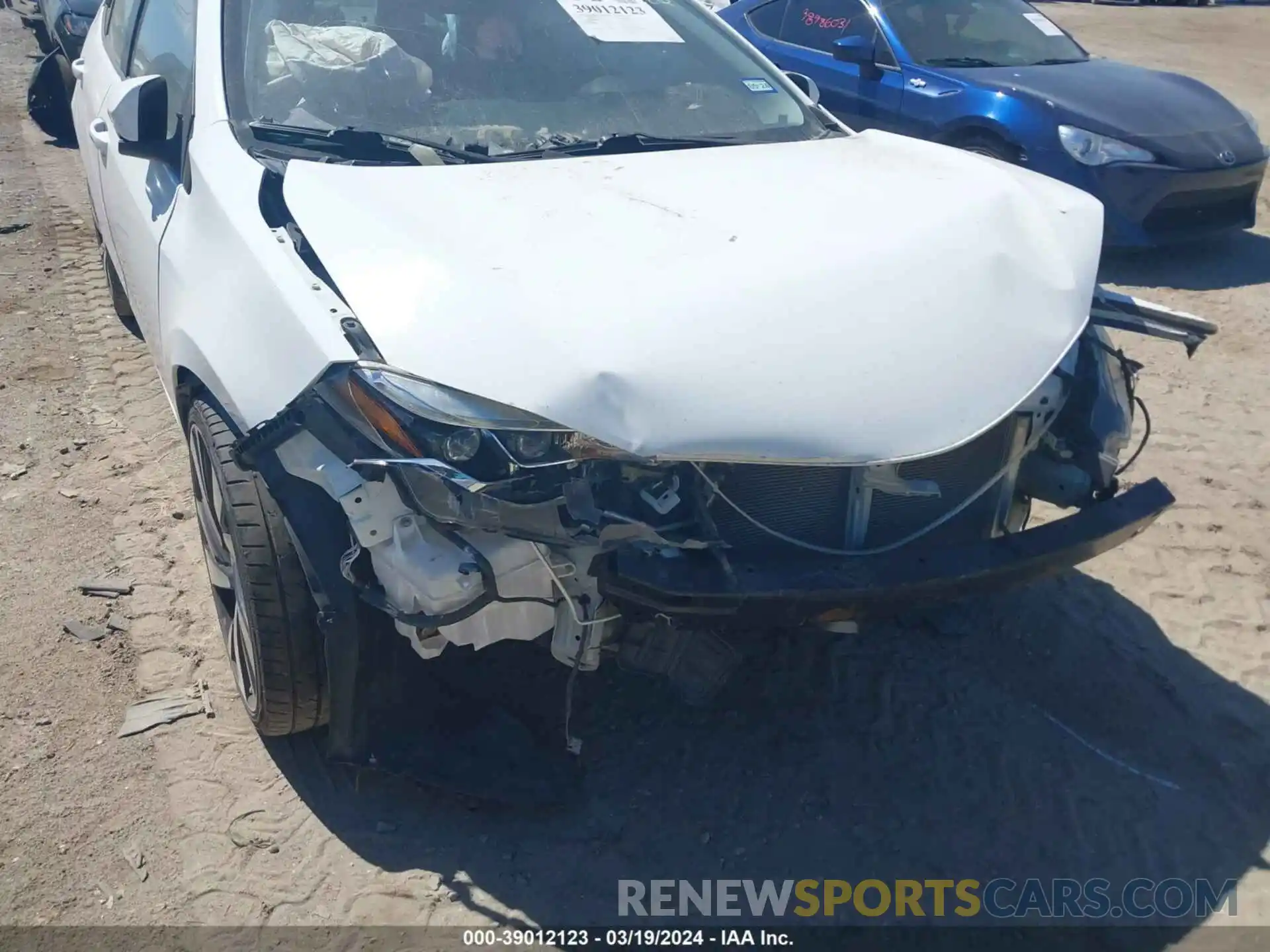 6 Photograph of a damaged car 5YFBURHE1KP933223 TOYOTA COROLLA 2019