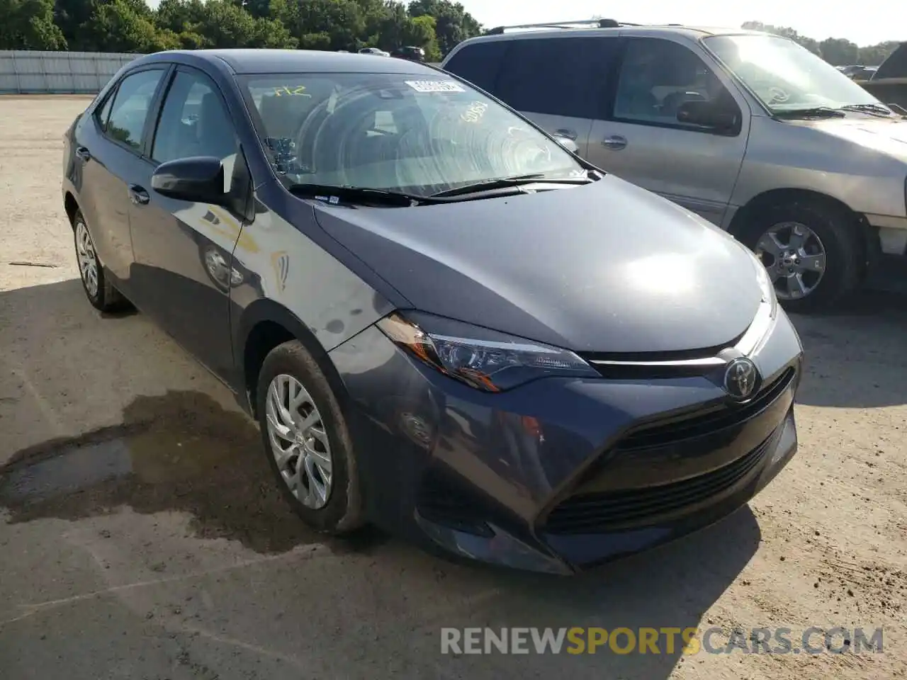 1 Photograph of a damaged car 5YFBURHE1KP933285 TOYOTA COROLLA 2019