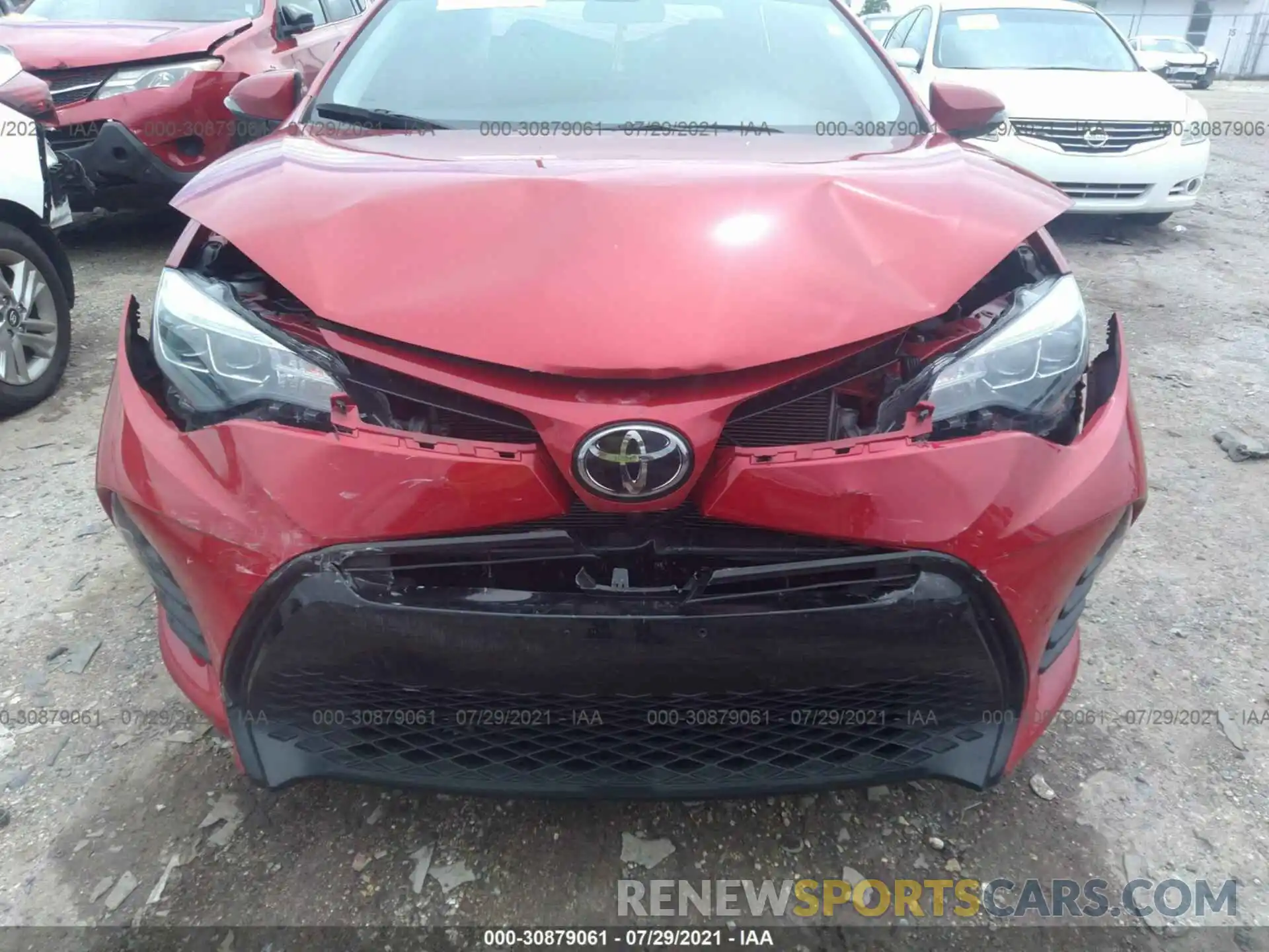 6 Photograph of a damaged car 5YFBURHE1KP934162 TOYOTA COROLLA 2019