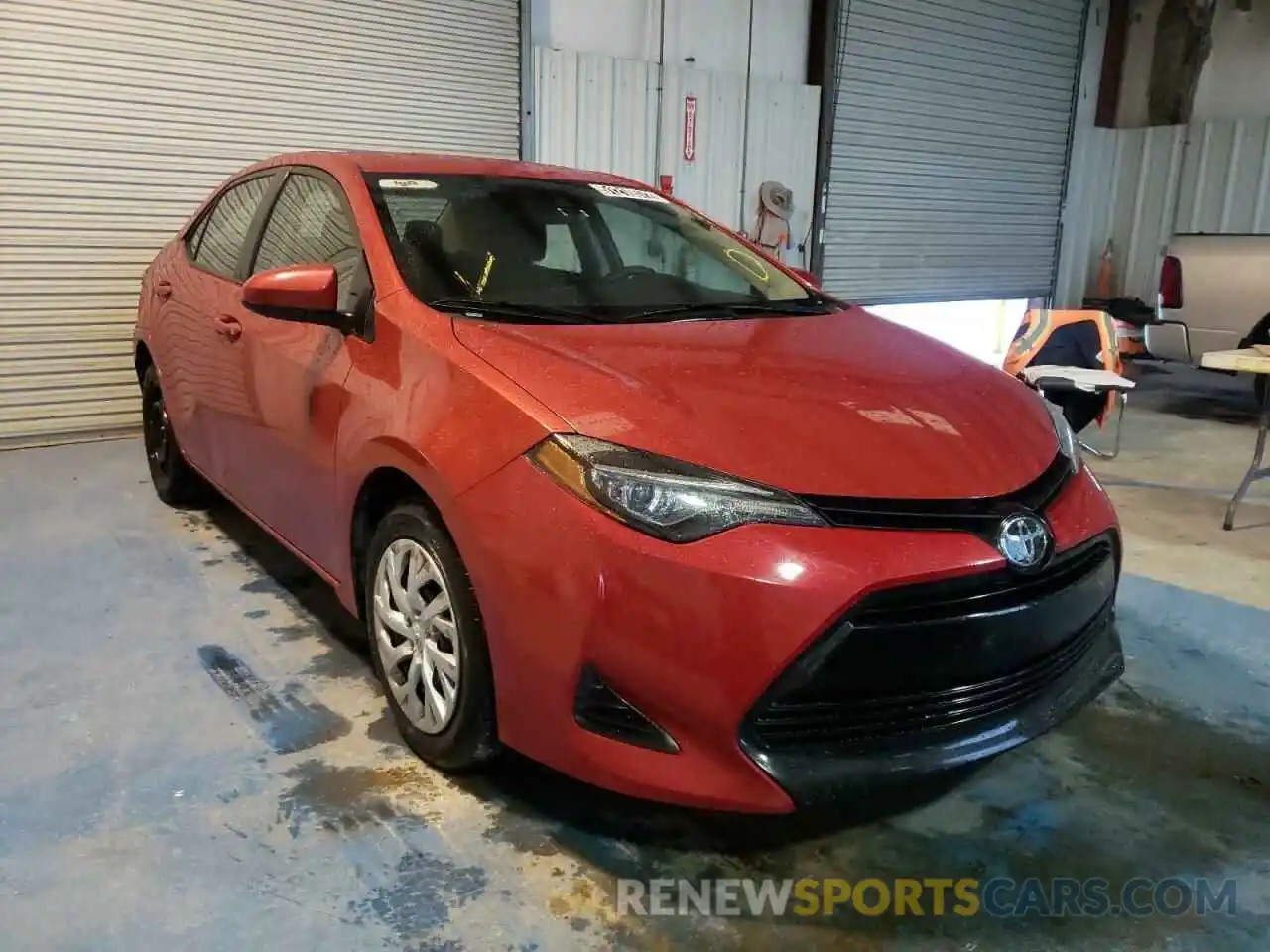 1 Photograph of a damaged car 5YFBURHE1KP934498 TOYOTA COROLLA 2019