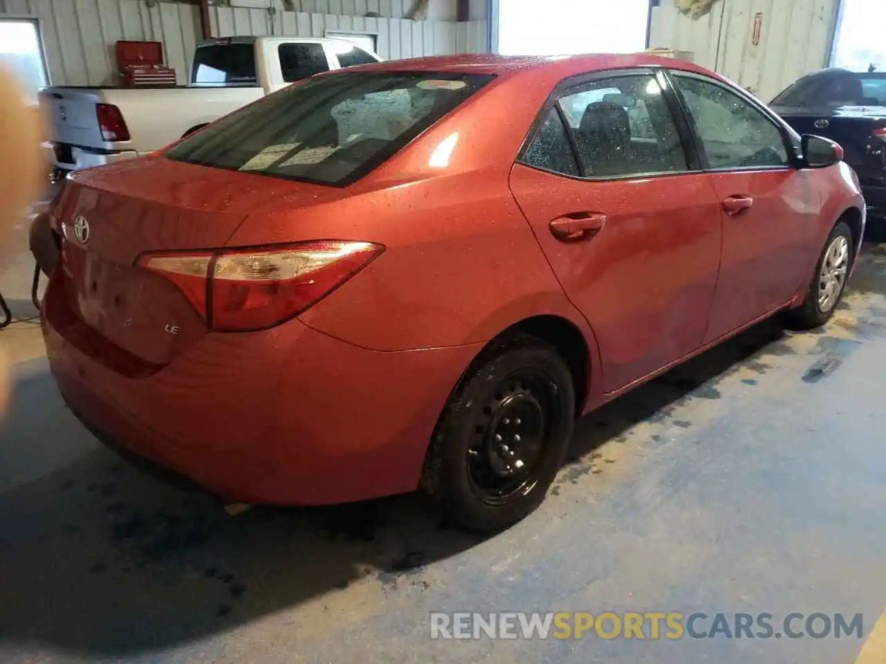 4 Photograph of a damaged car 5YFBURHE1KP934498 TOYOTA COROLLA 2019