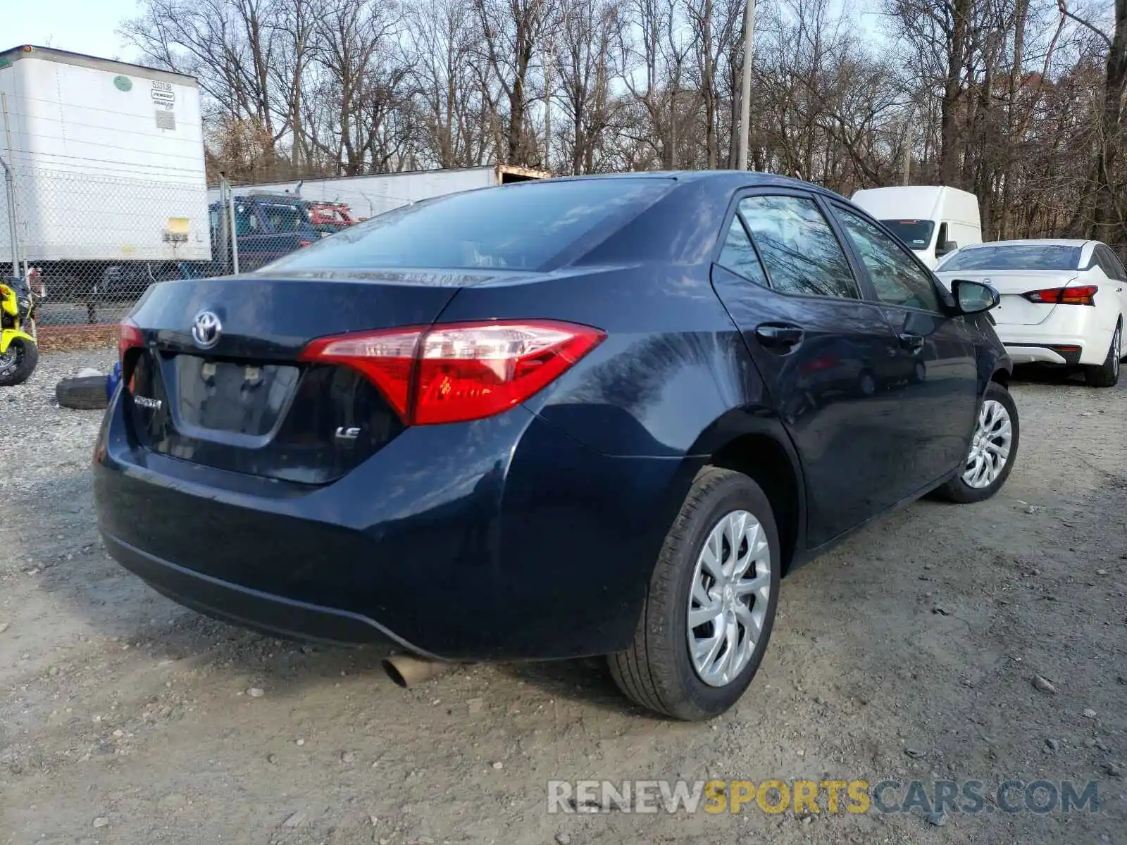 4 Photograph of a damaged car 5YFBURHE1KP935313 TOYOTA COROLLA 2019