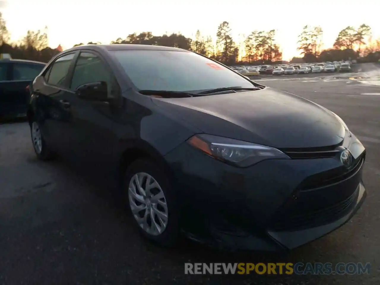 1 Photograph of a damaged car 5YFBURHE1KP935537 TOYOTA COROLLA 2019