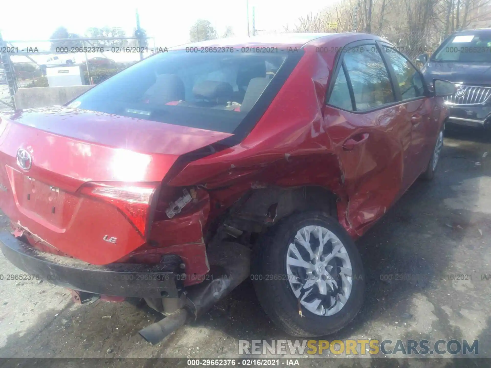 6 Photograph of a damaged car 5YFBURHE1KP935845 TOYOTA COROLLA 2019