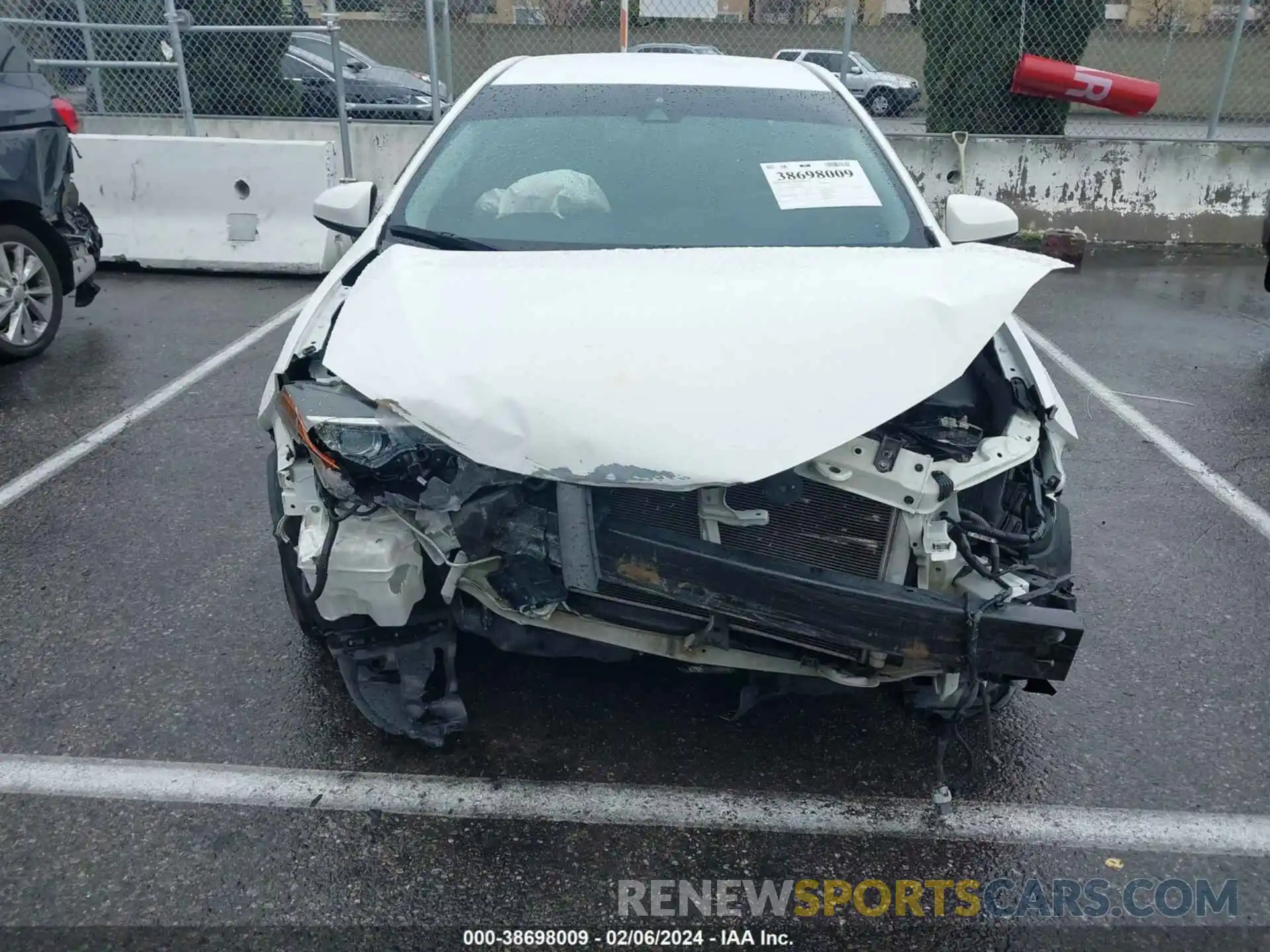 12 Photograph of a damaged car 5YFBURHE1KP936249 TOYOTA COROLLA 2019