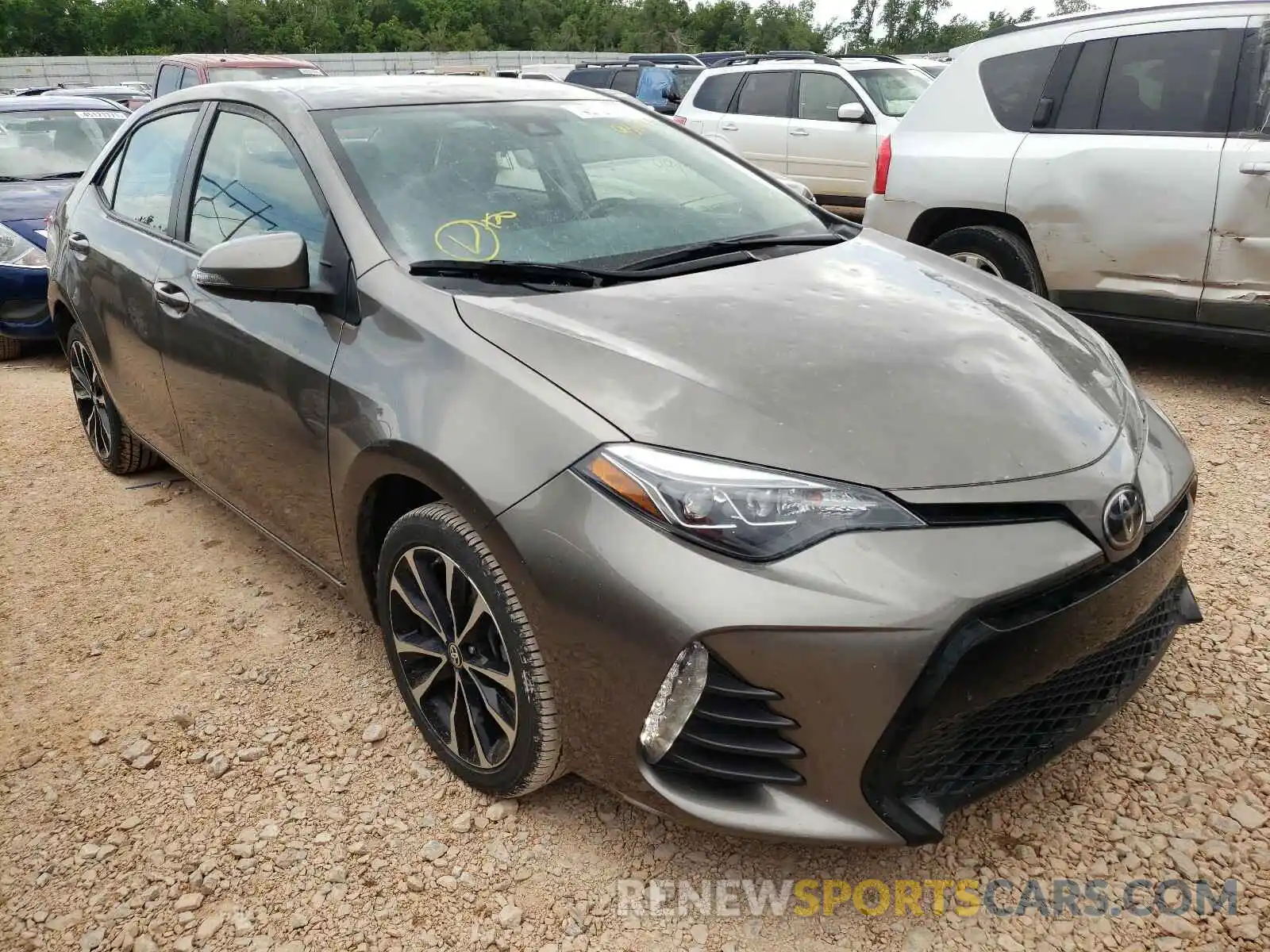 1 Photograph of a damaged car 5YFBURHE1KP936784 TOYOTA COROLLA 2019