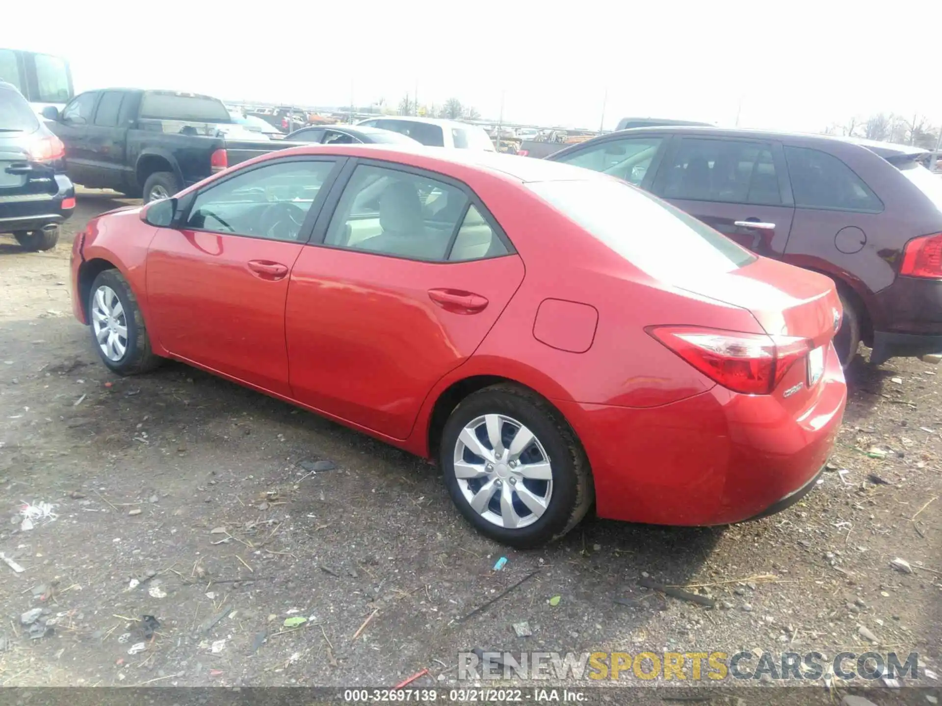 3 Photograph of a damaged car 5YFBURHE1KP937028 TOYOTA COROLLA 2019