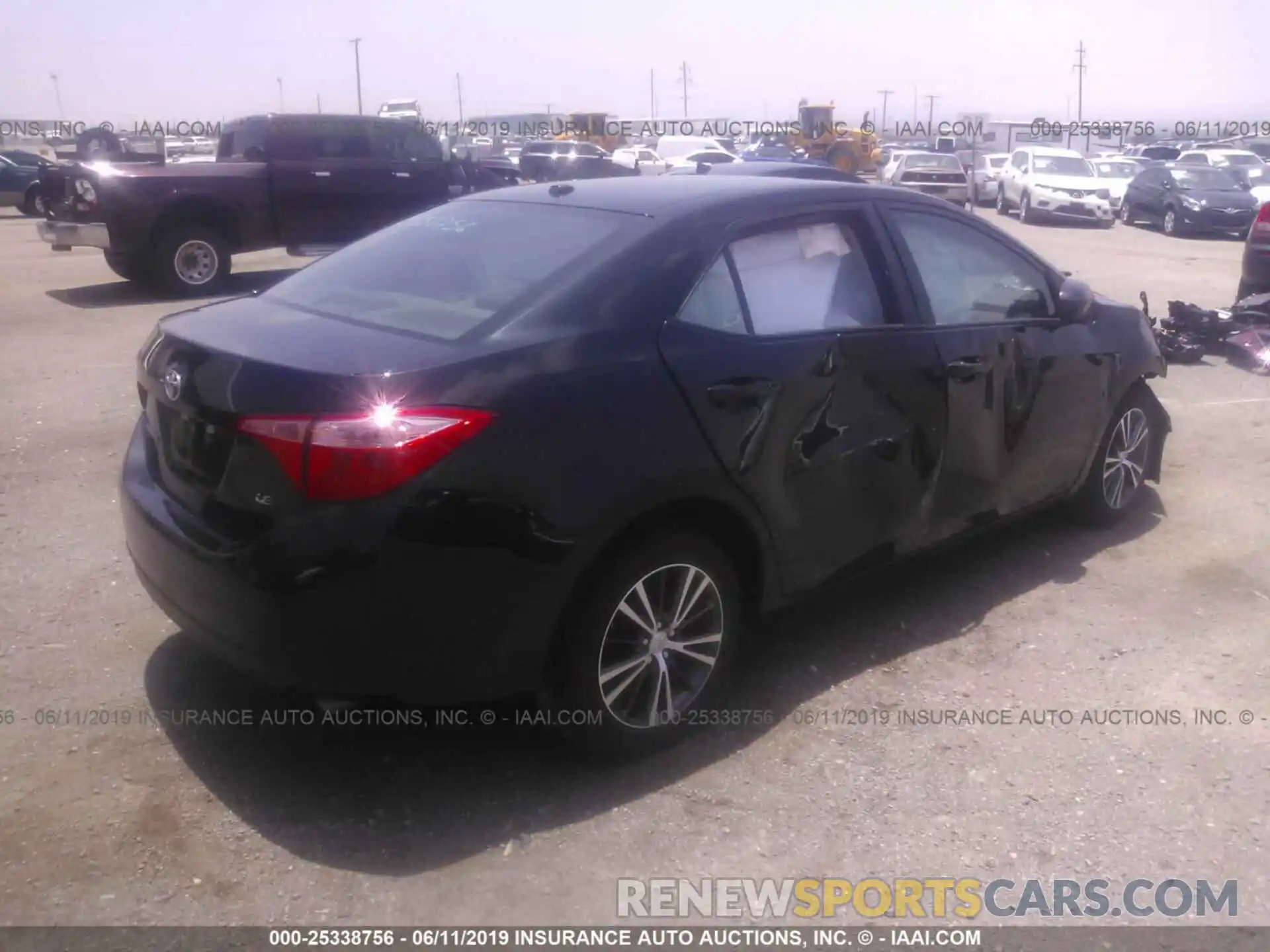 4 Photograph of a damaged car 5YFBURHE1KP937224 TOYOTA COROLLA 2019